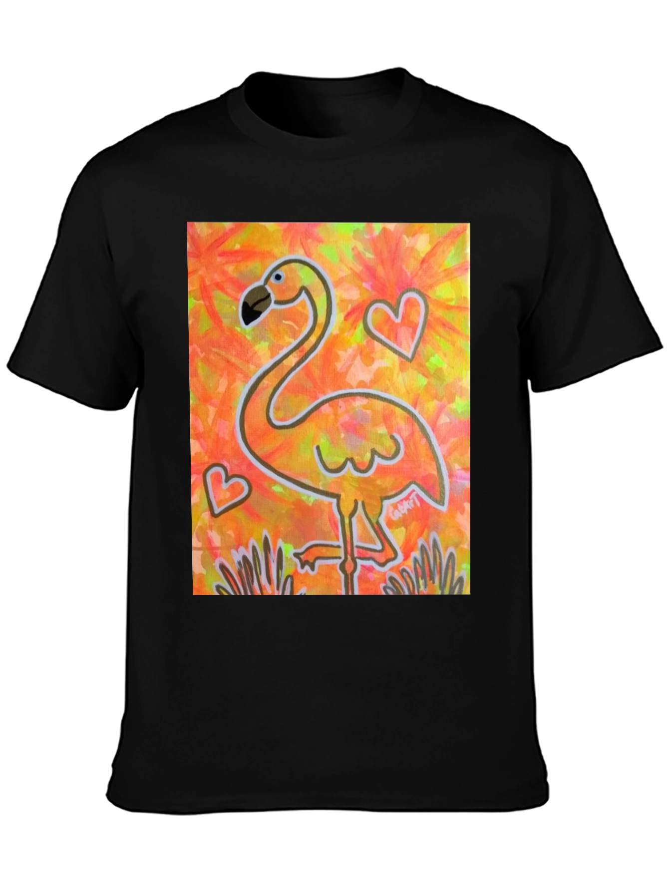 Fun Flamingo Graphic Tee - Stylish & Unique Design