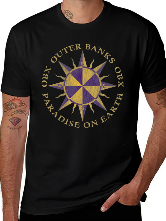 Outer Banks Paradise Compass Graphic Tee