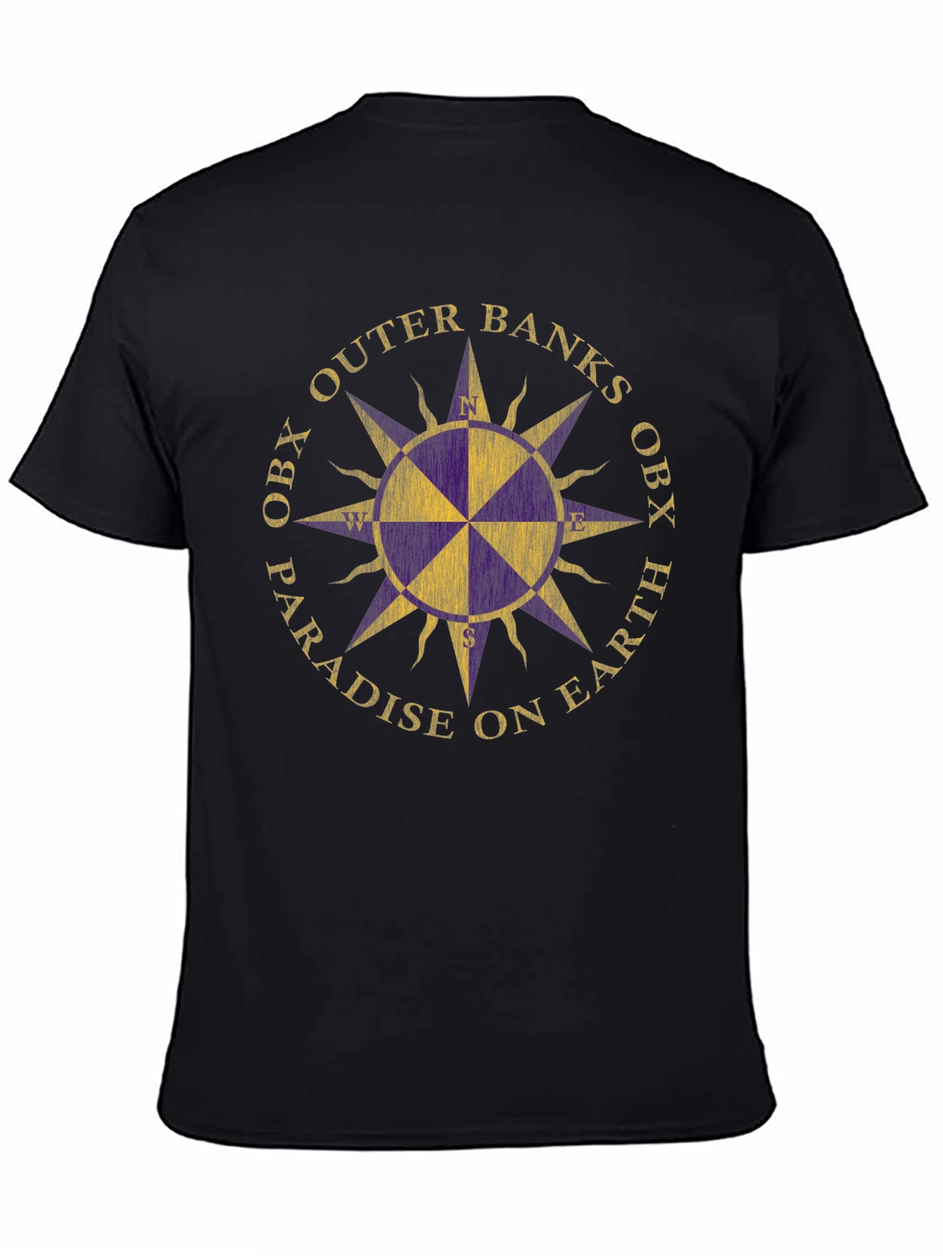 Outer Banks Paradise Compass Graphic Tee