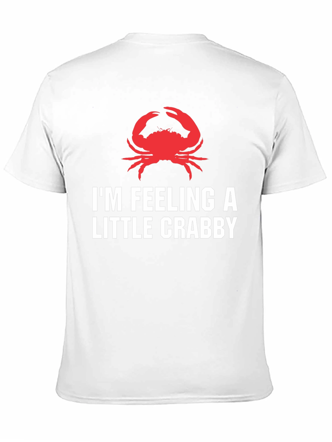 Feeling Crabby Graphic Tee - Black Cotton T-Shirt