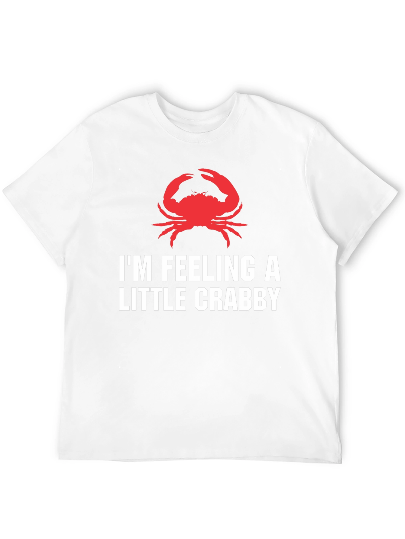 Feeling Crabby Graphic Tee - Black Cotton T-Shirt