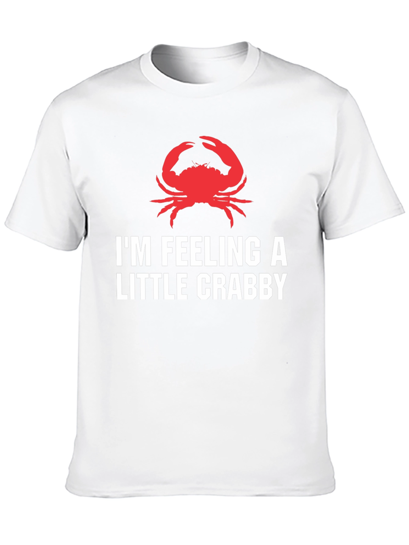Feeling Crabby Graphic Tee - Black Cotton T-Shirt