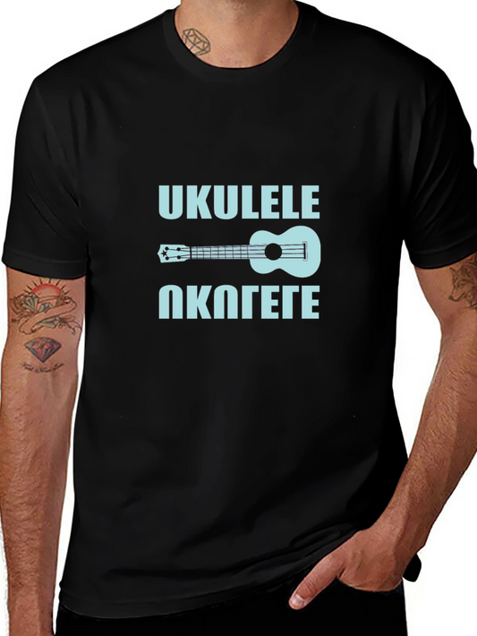 Ukulele Okolete Black T-Shirt