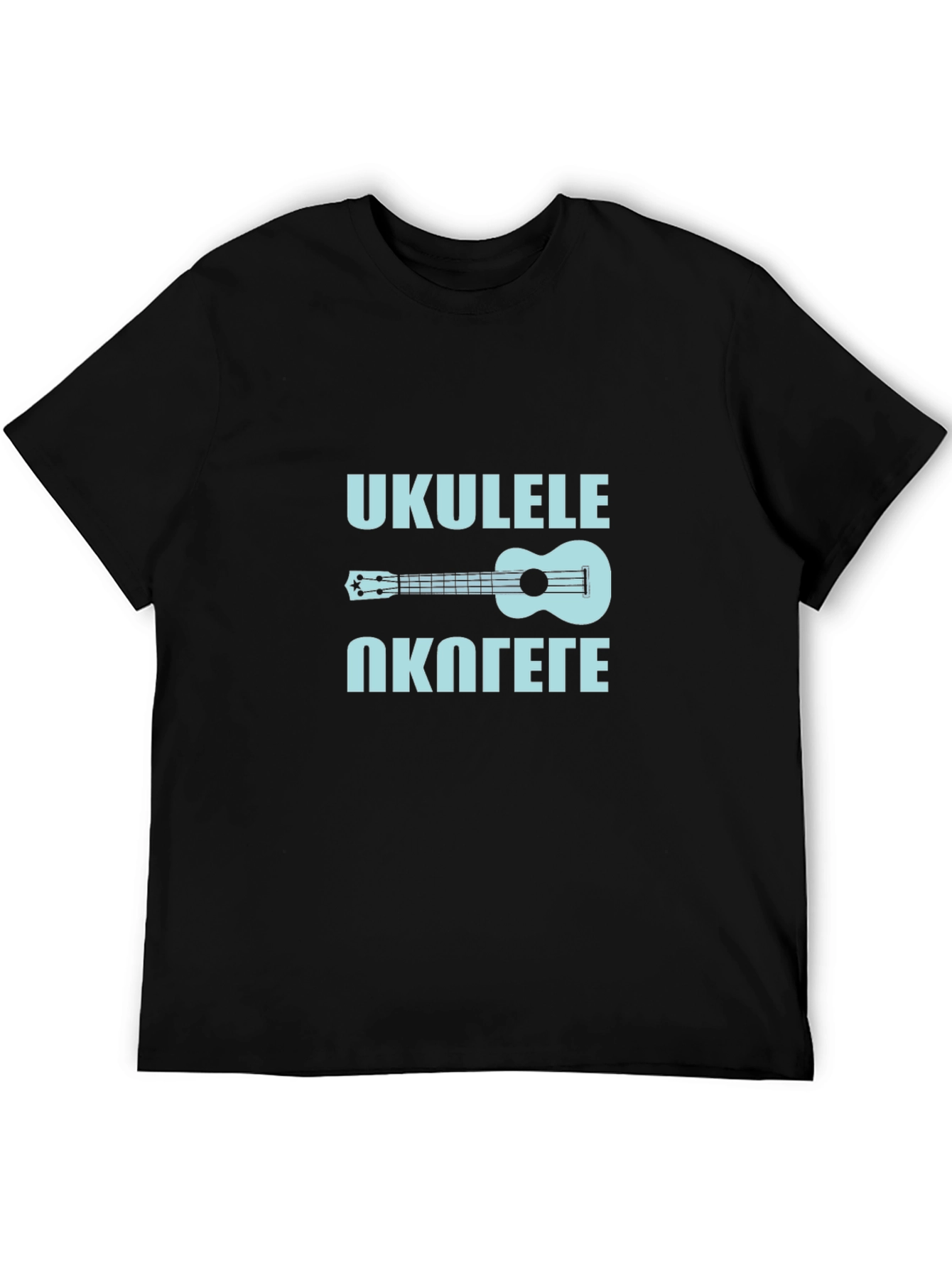 Ukulele Okolete Black T-Shirt