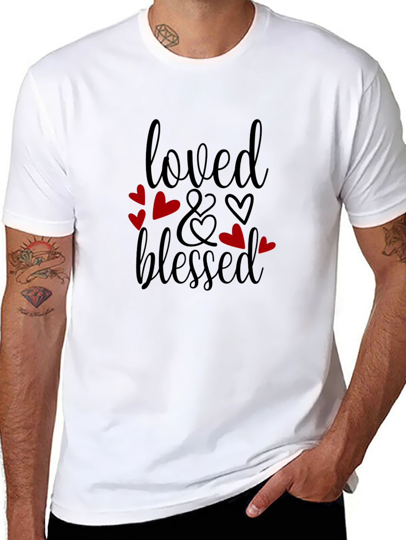 Loved and Blessed Graphic Tee