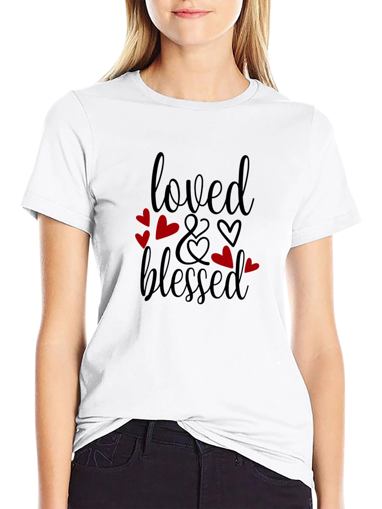 Loved and Blessed Graphic Tee