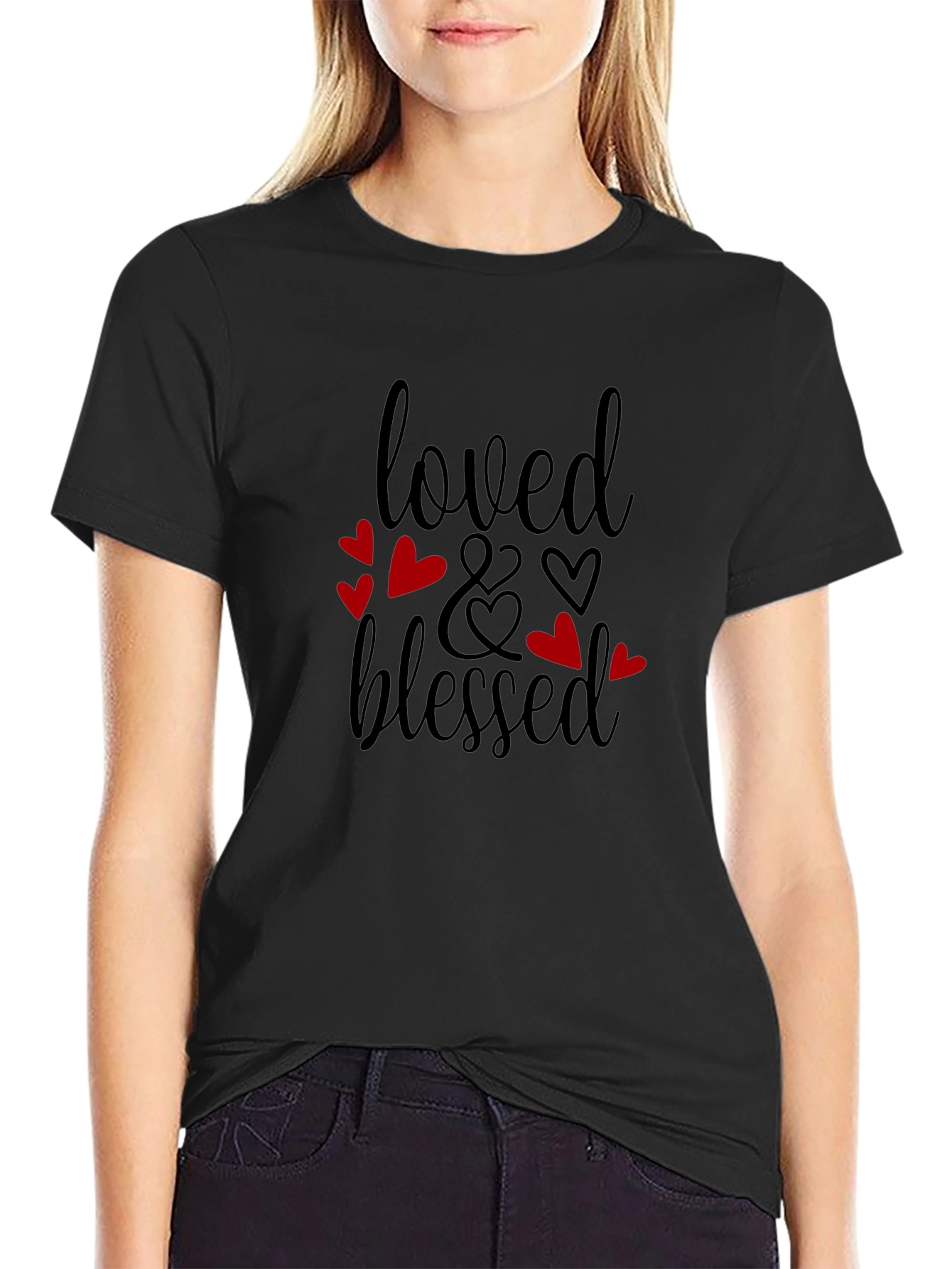 Loved and Blessed Graphic Tee