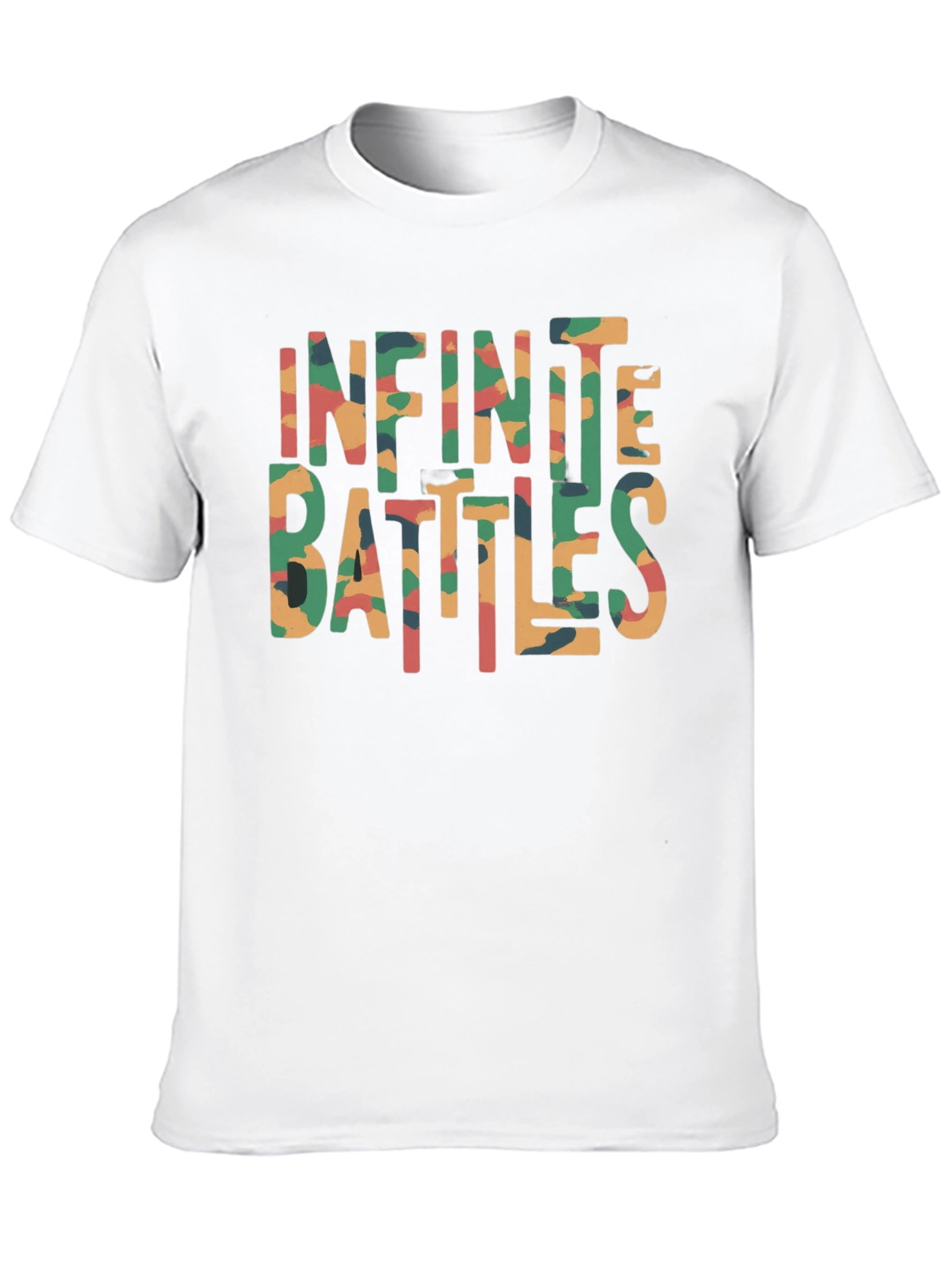 Infinite Battles Camo Graphic Tee