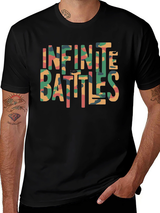 Infinite Battles Camo Graphic Tee