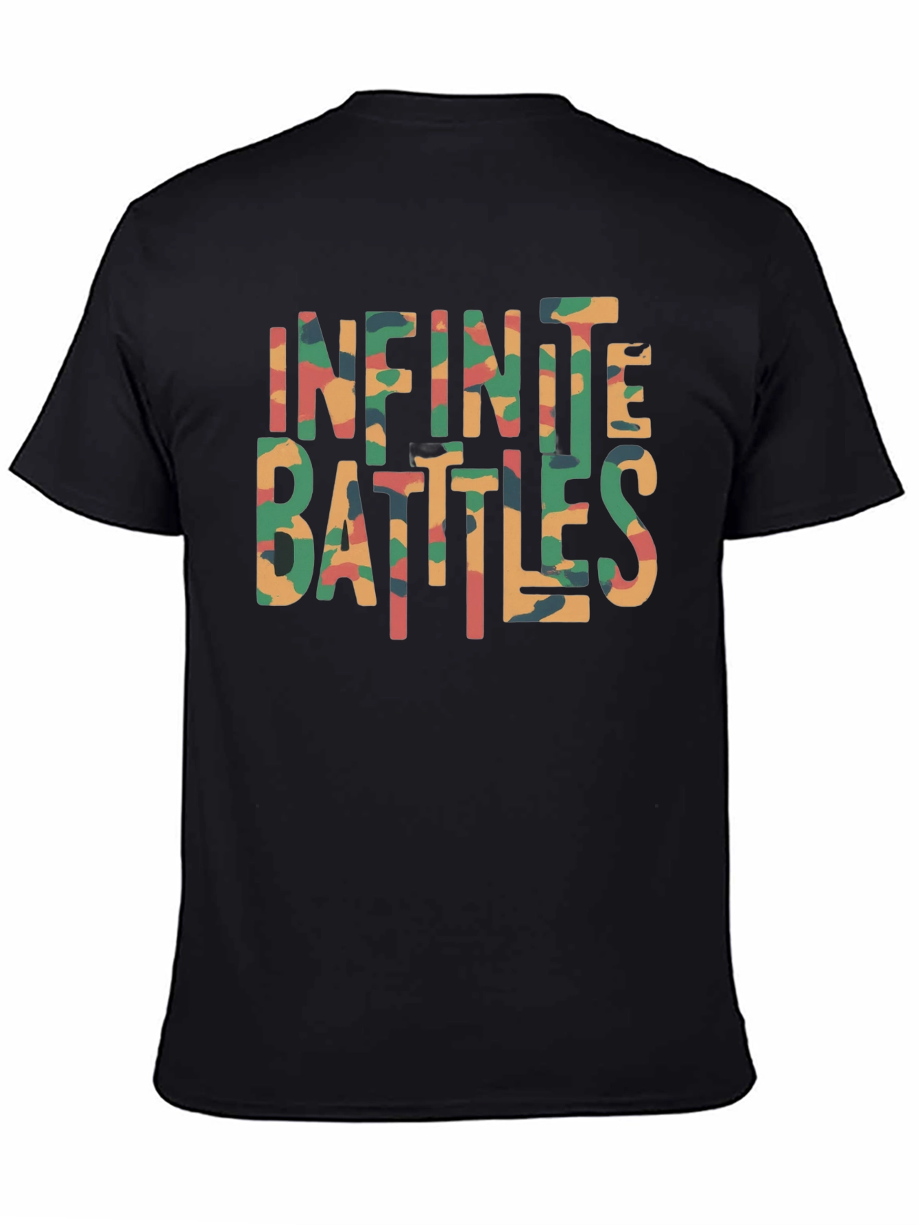 Infinite Battles Camo Graphic Tee