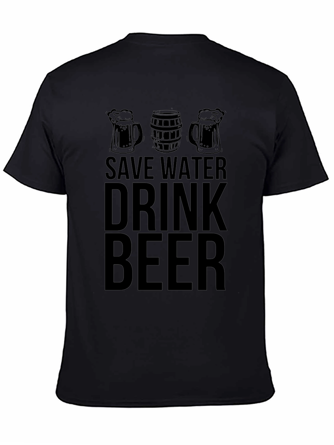 Save Water Drink Beer Graphic Tee