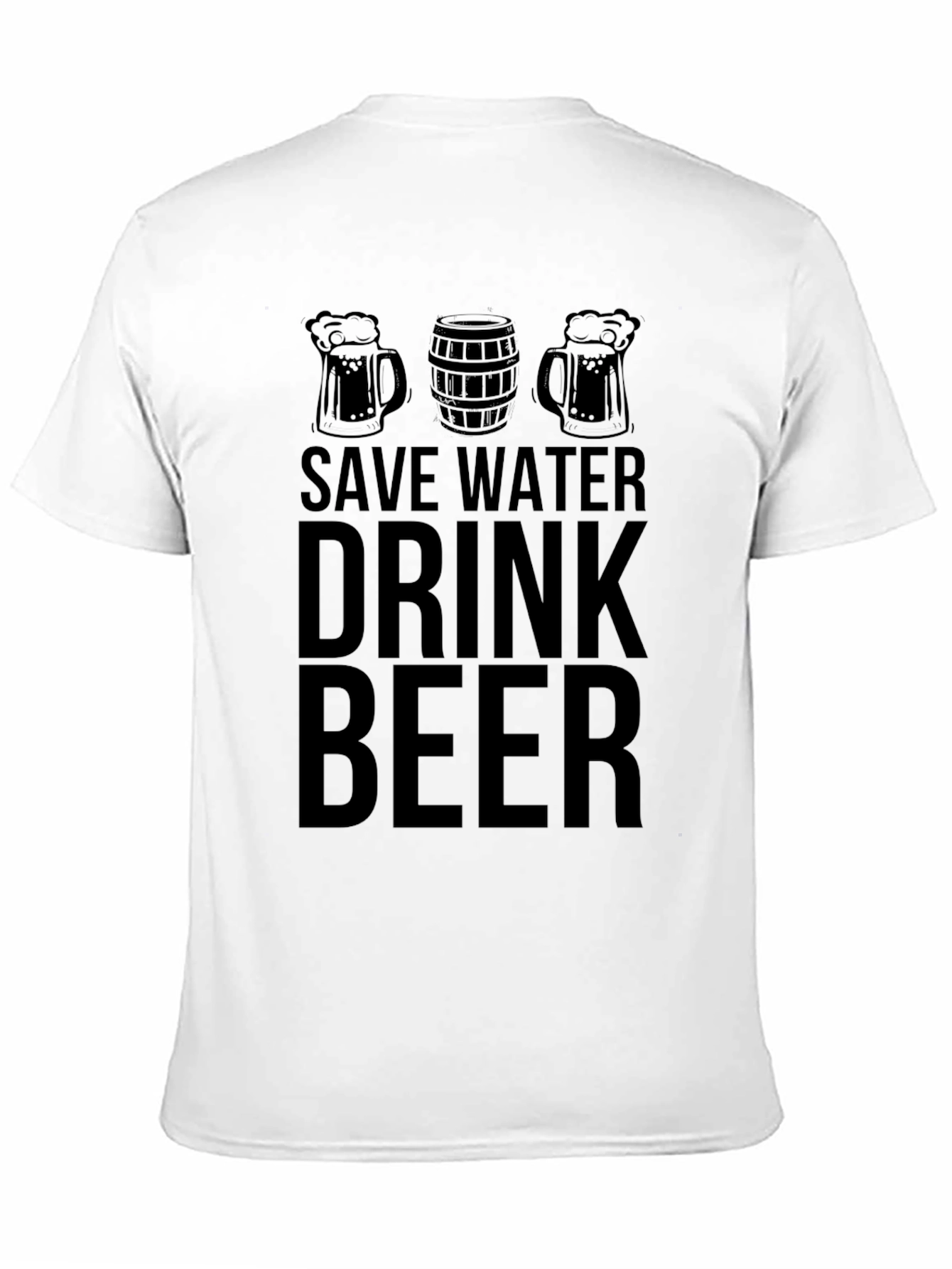 Save Water Drink Beer Graphic Tee