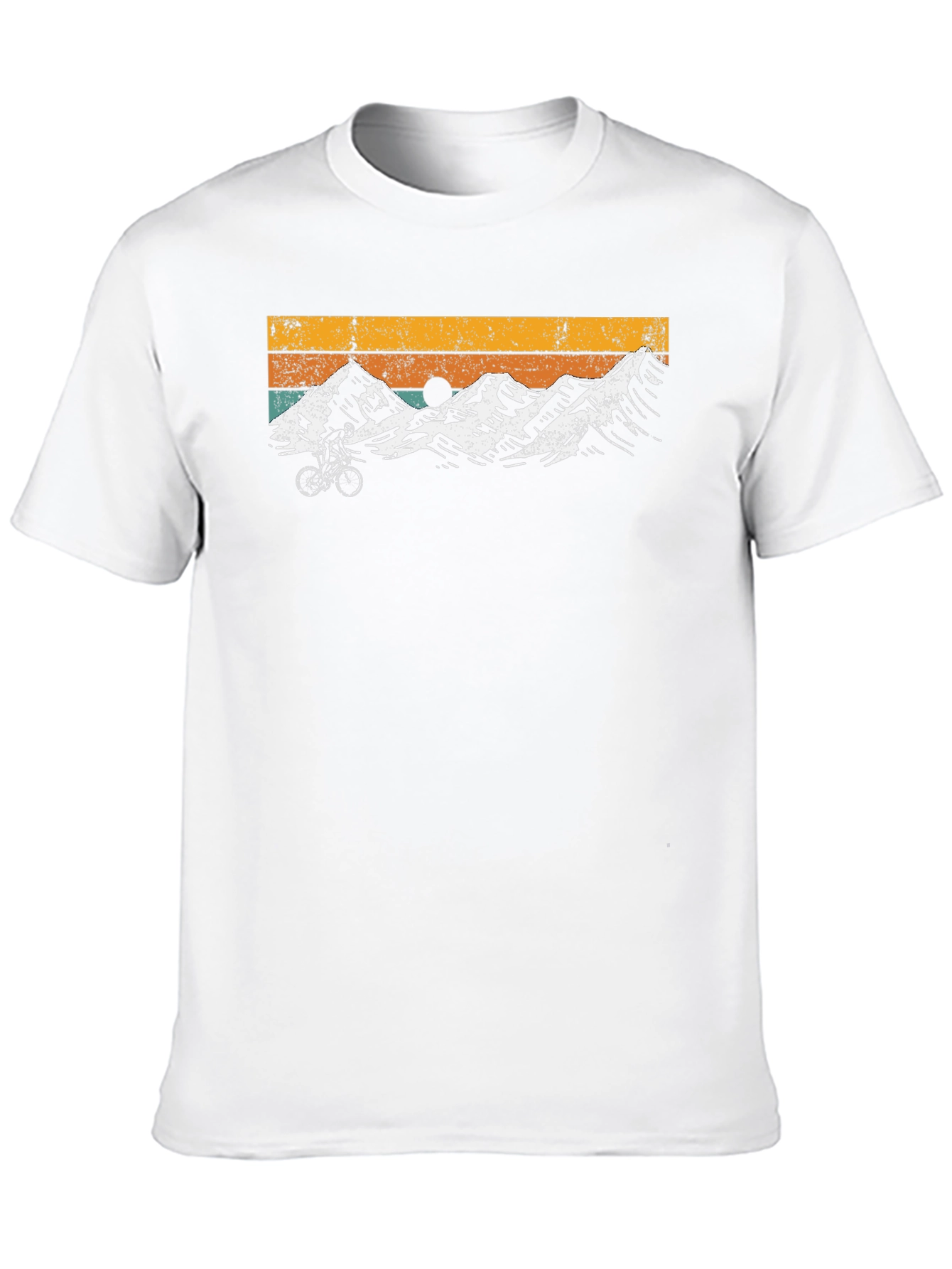 Retro Mountain Biking T-Shirt