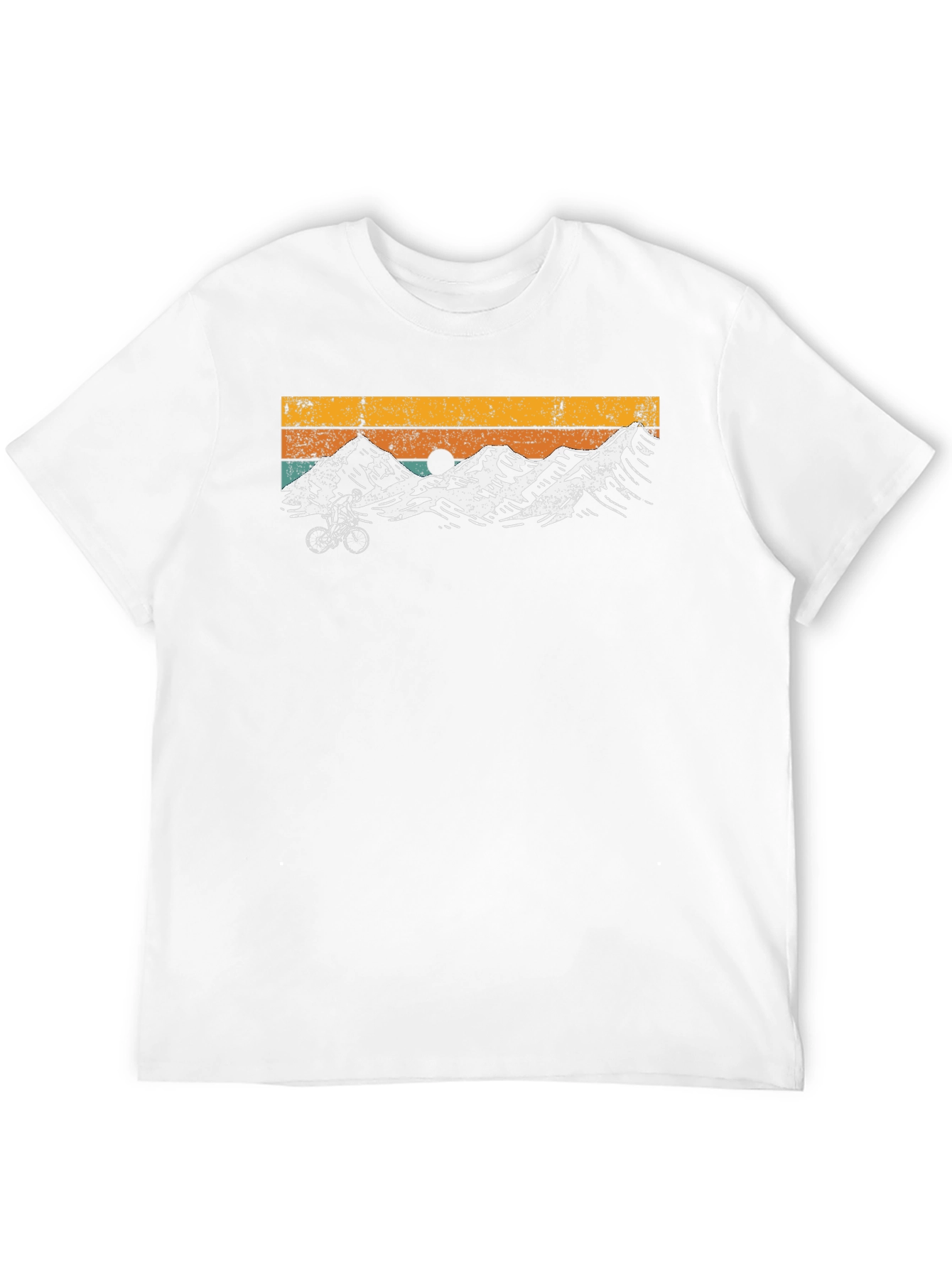 Retro Mountain Biking T-Shirt