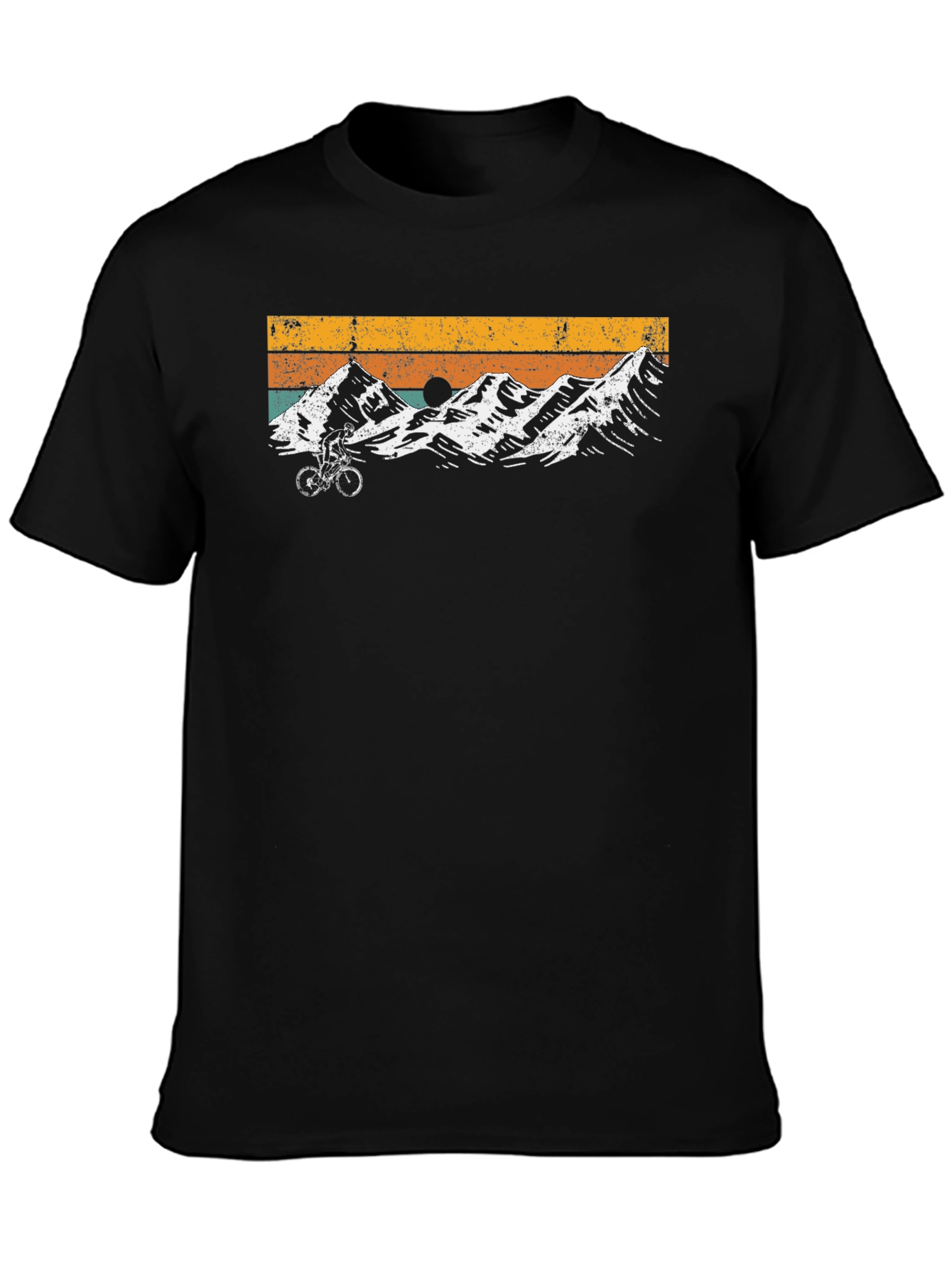 Retro Mountain Biking T-Shirt