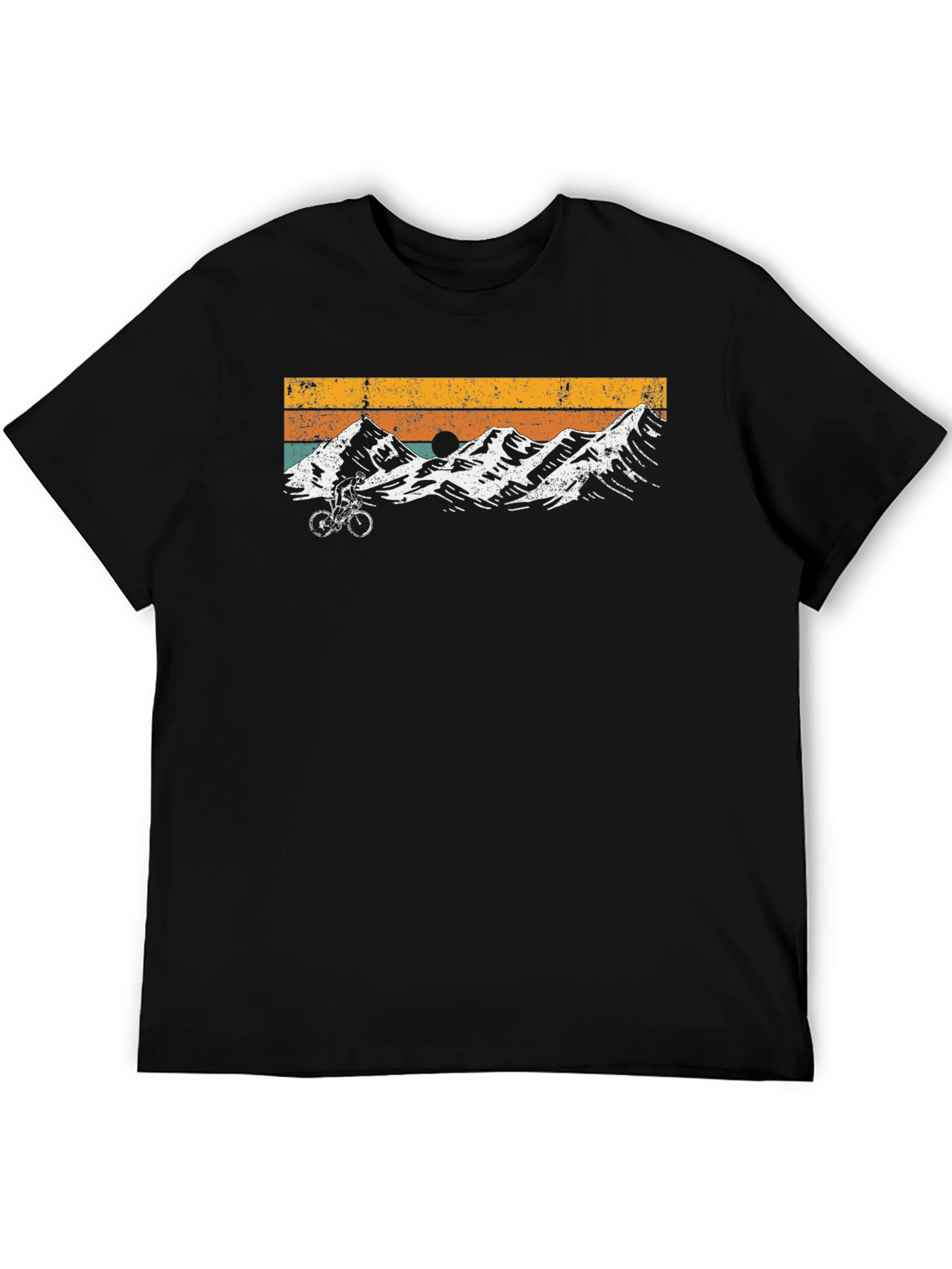 Retro Mountain Biking T-Shirt