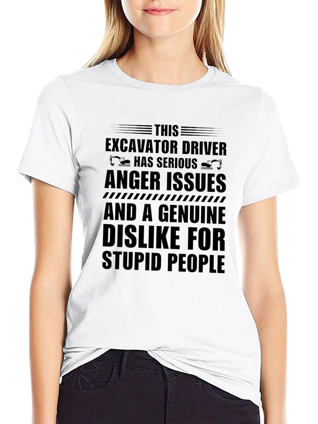 Excavator Driver Anger Issues T-Shirt