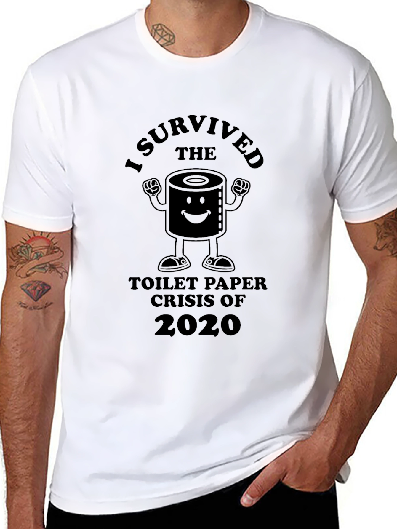 I Survived Toilet Paper Crisis 2020 T-Shirt