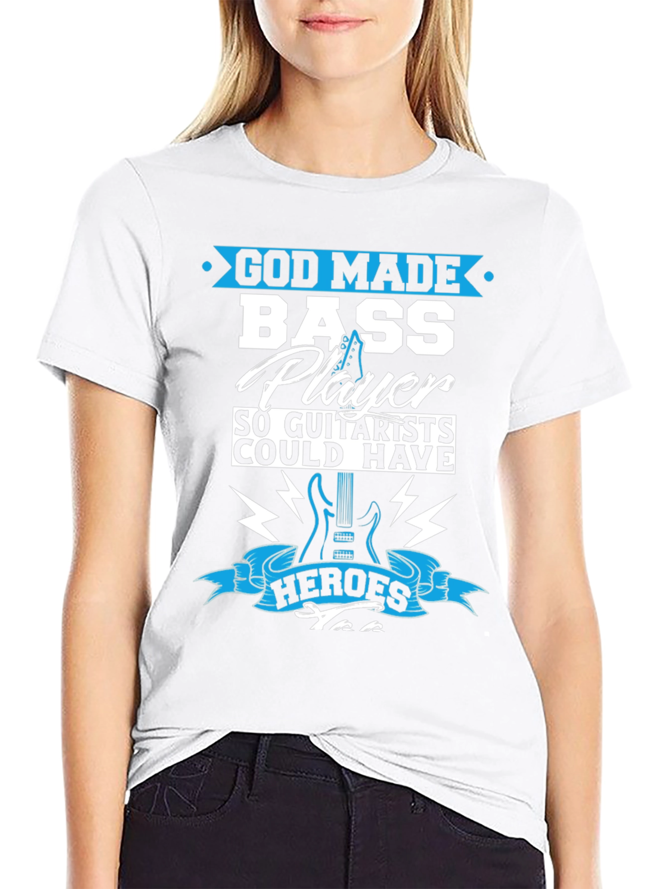 Bass Player T-Shirt - Guitarists Hero Tee