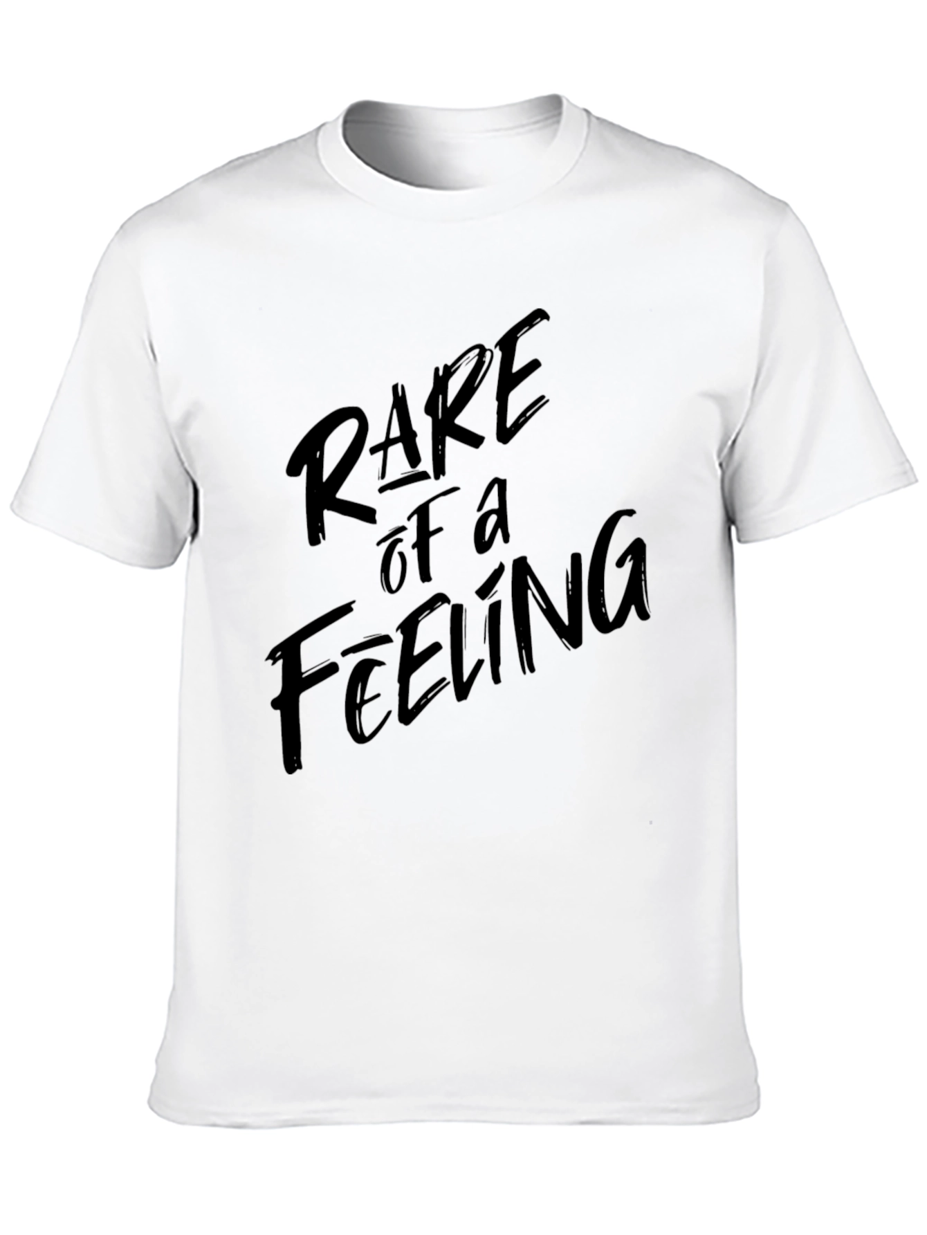 Rare Feeling Black Graphic Tee