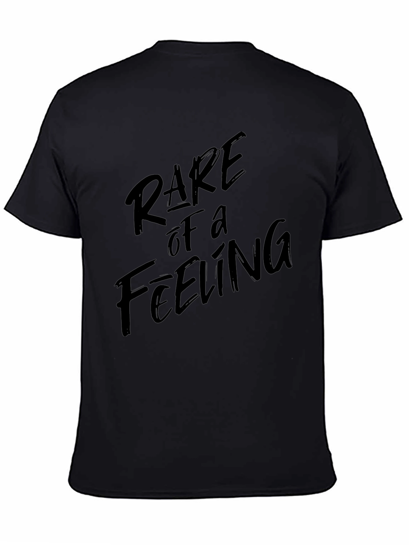 Rare Feeling Black Graphic Tee