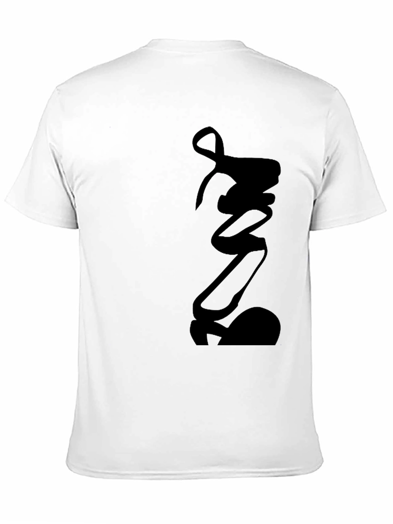 Modern Black Graphic Tee - Unique Design