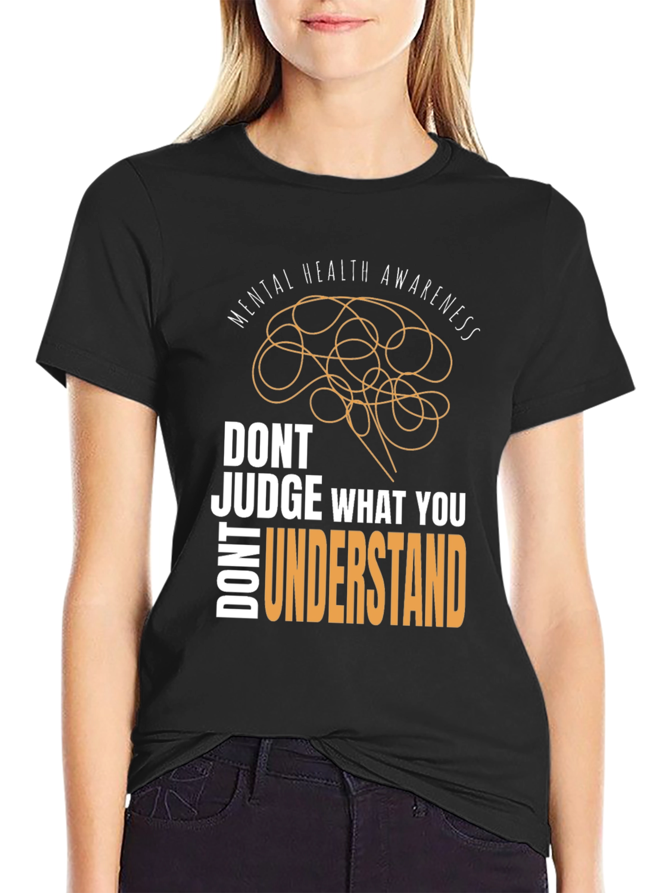 Mental Health Awareness T-Shirt - Dont Judge