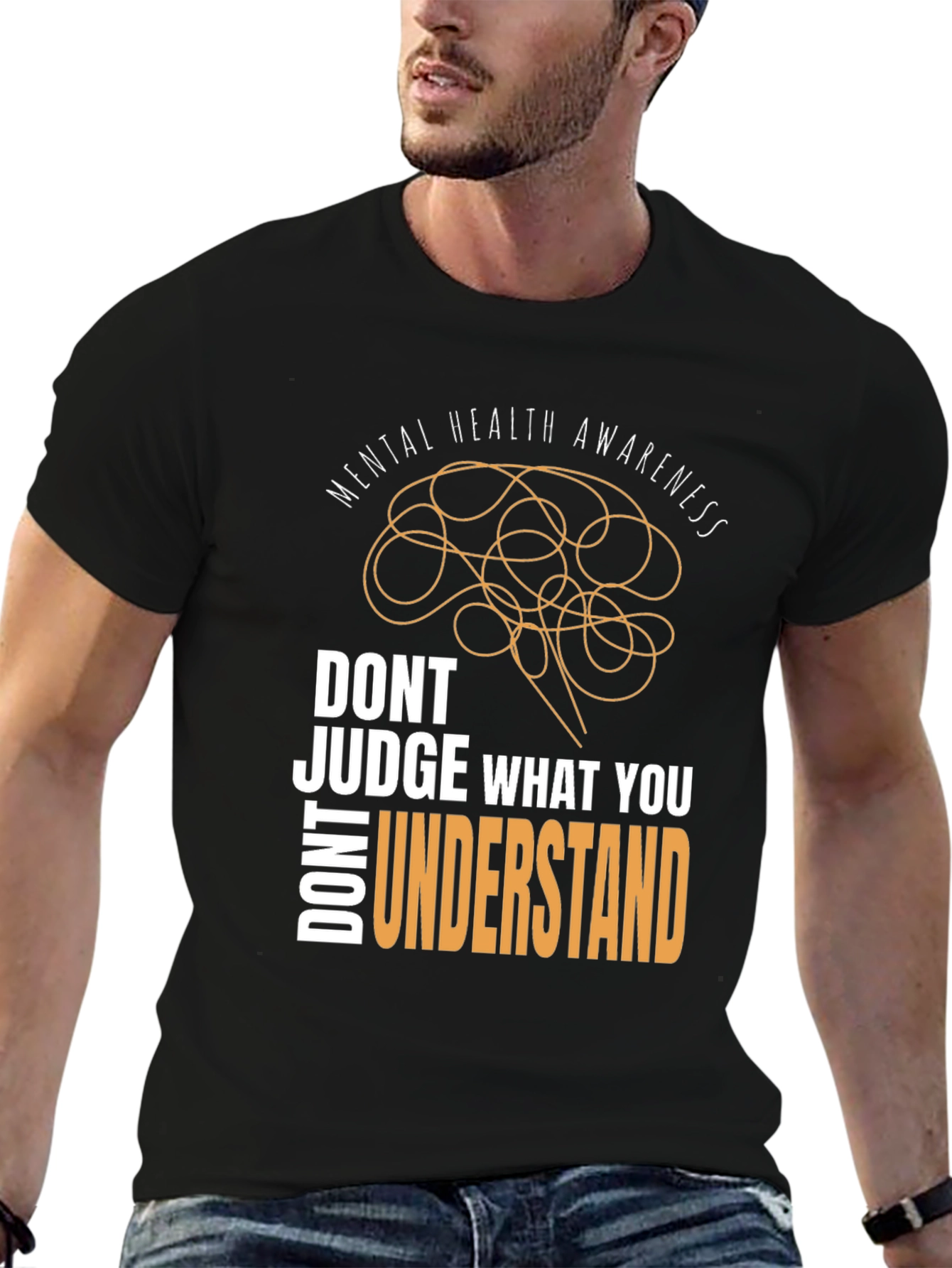 Mental Health Awareness T-Shirt - Dont Judge