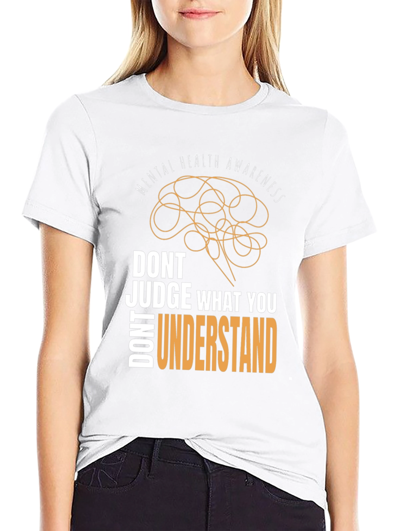 Mental Health Awareness T-Shirt - Dont Judge