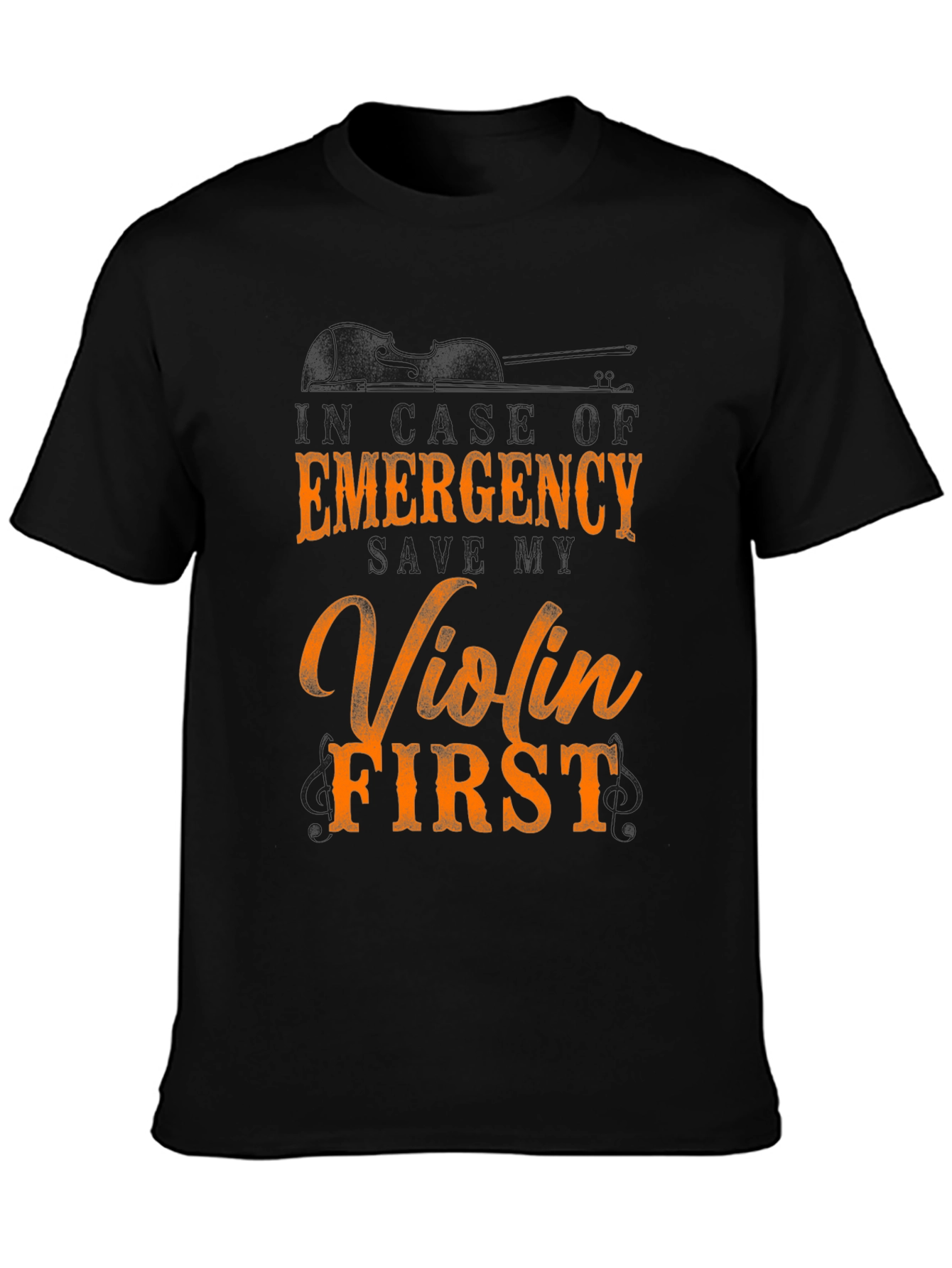 Emergency Violin First Graphic Tee