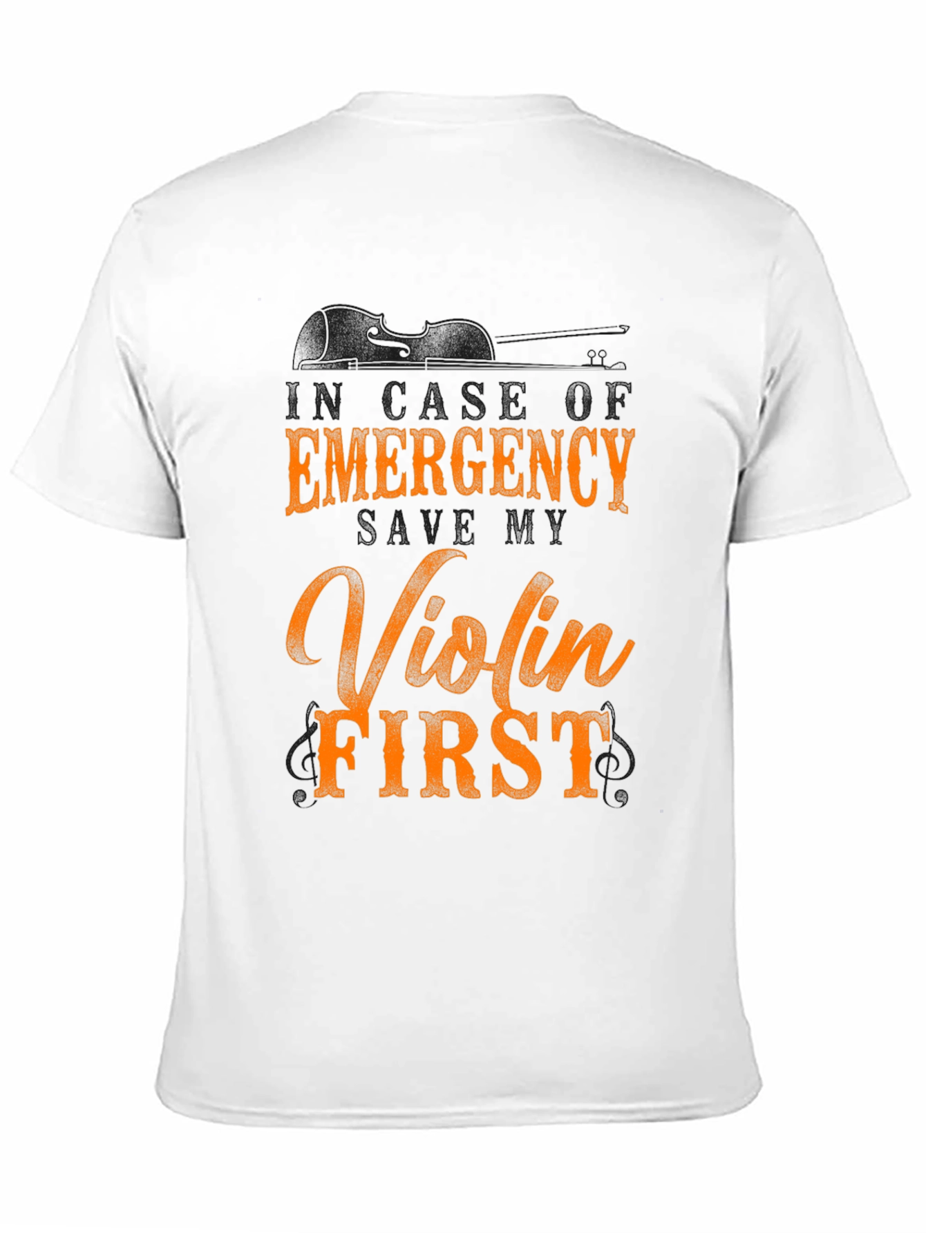 Emergency Violin First Graphic Tee