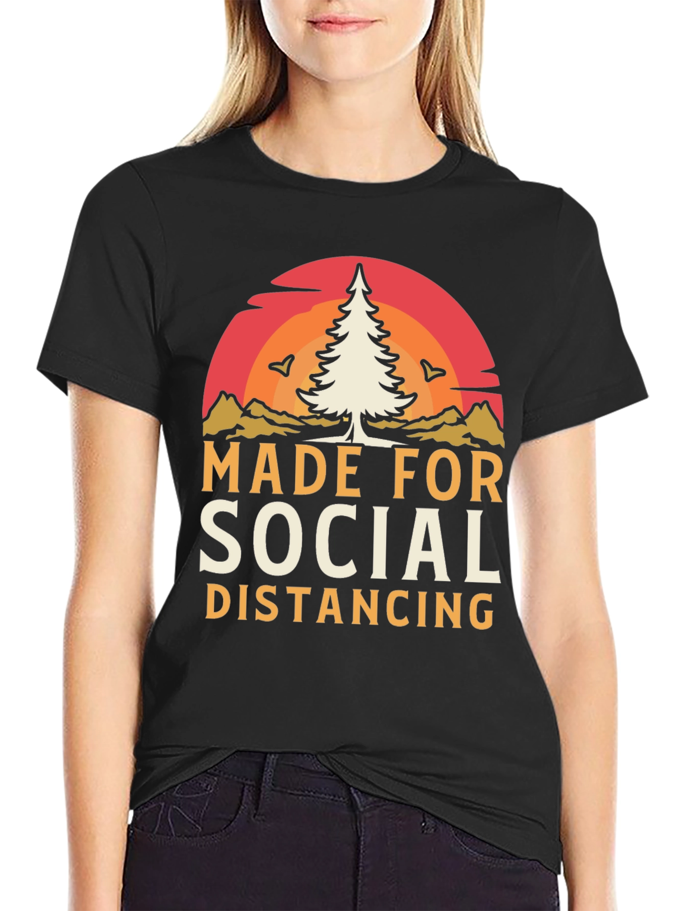 Made for Social Distancing Graphic Tee