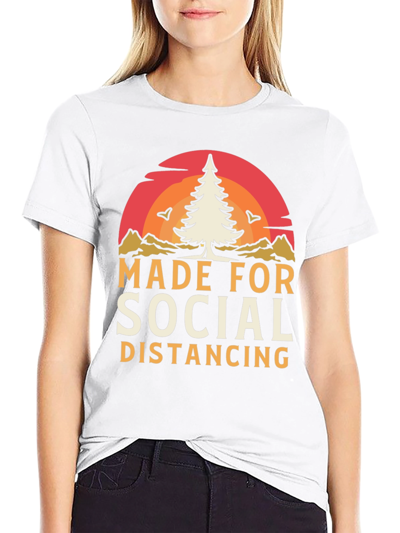 Made for Social Distancing Graphic Tee