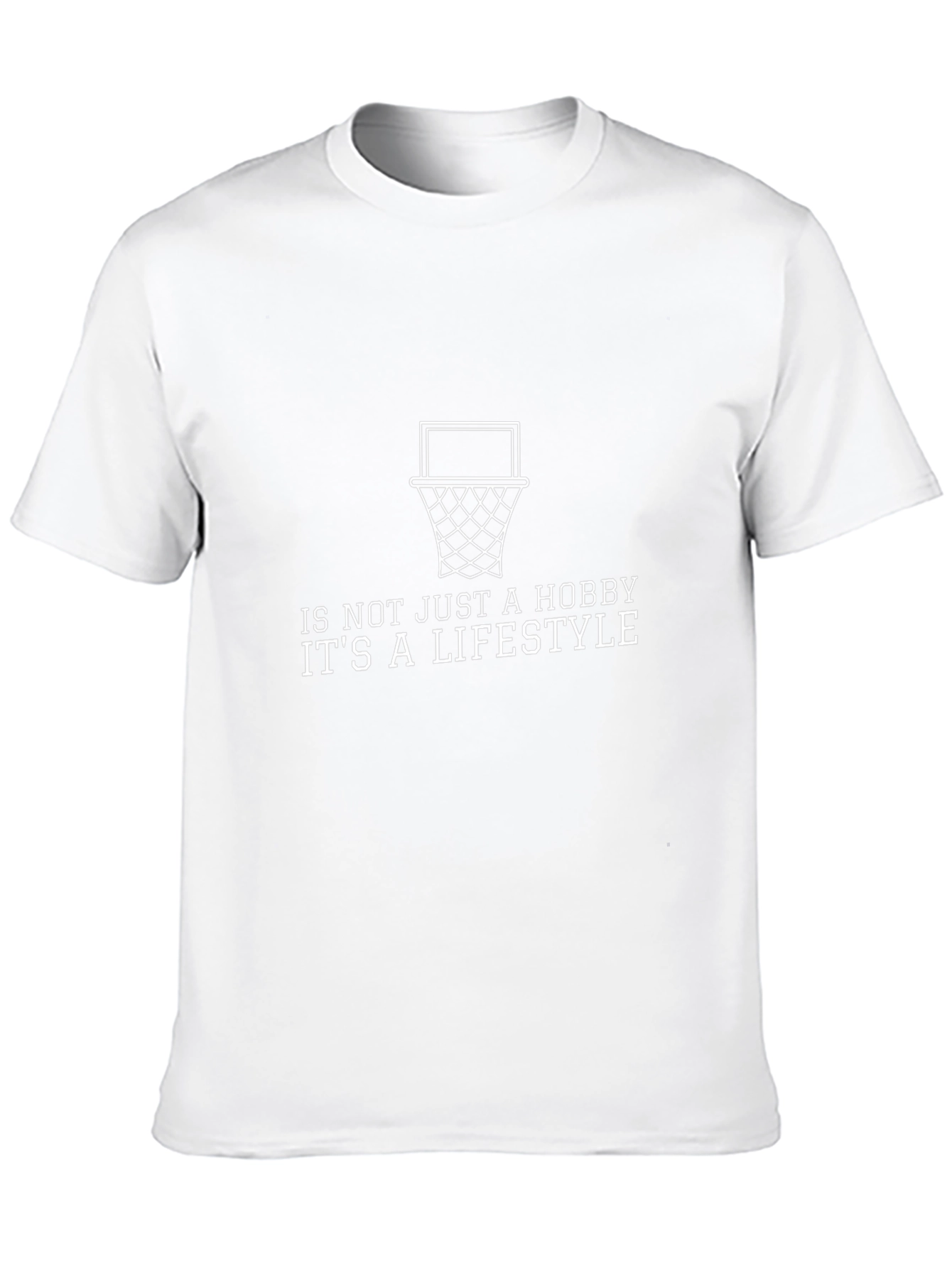 Basketball Lifestyle Tee - Black Graphic T-Shirt