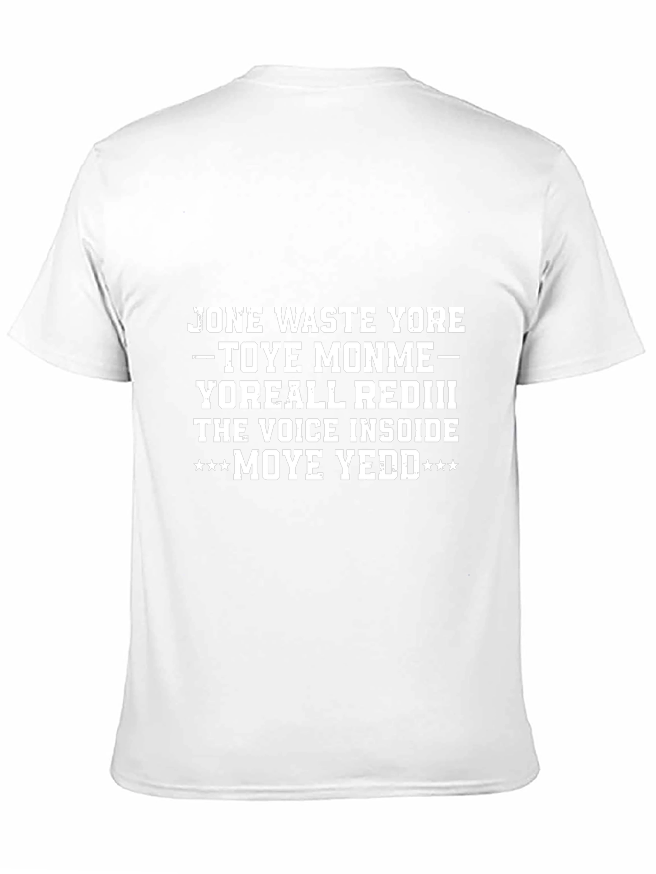 Humorous Moye Yedd Graphic T-Shirt