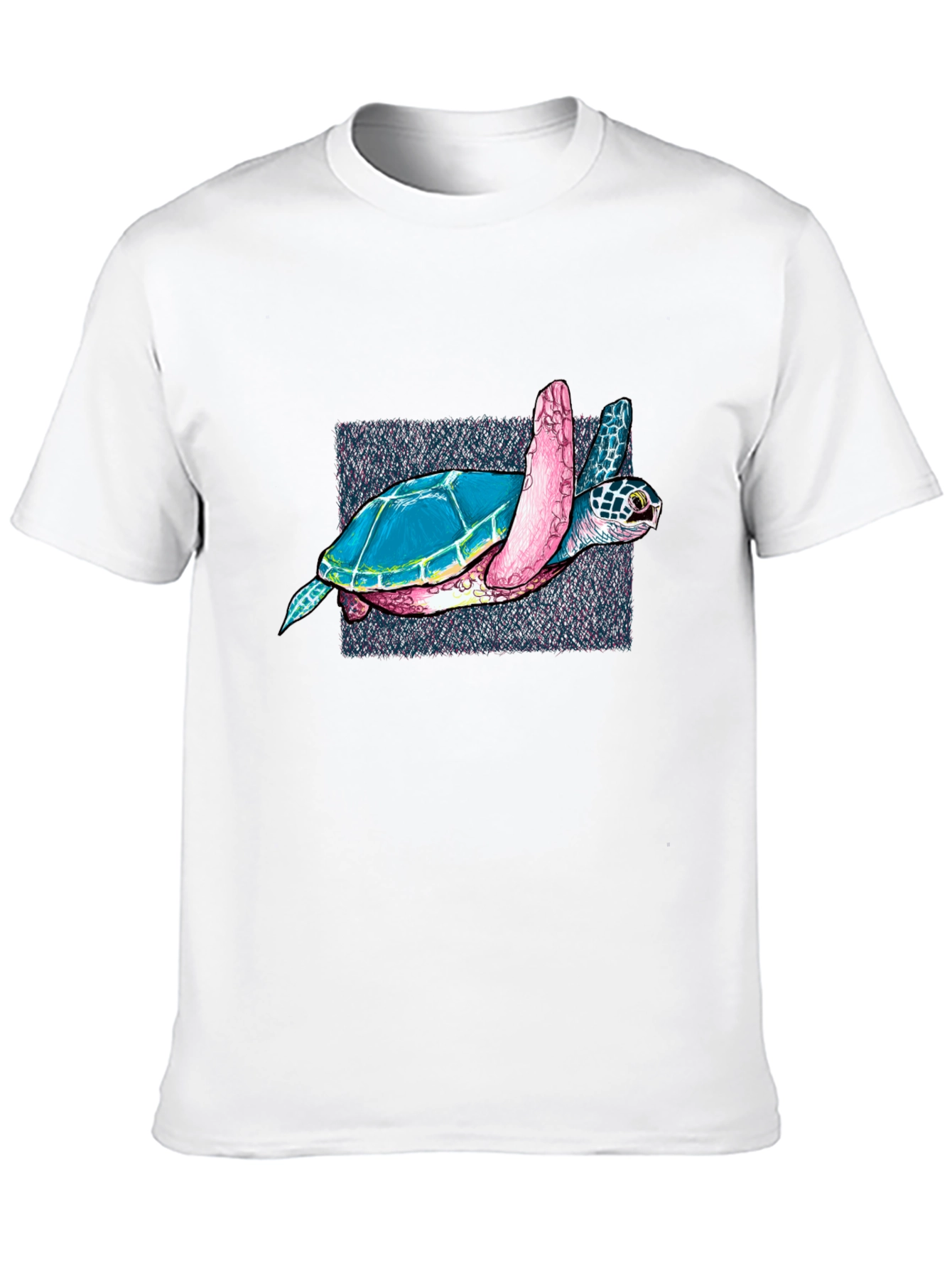 Sea Turtle Graphic Black T-Shirt