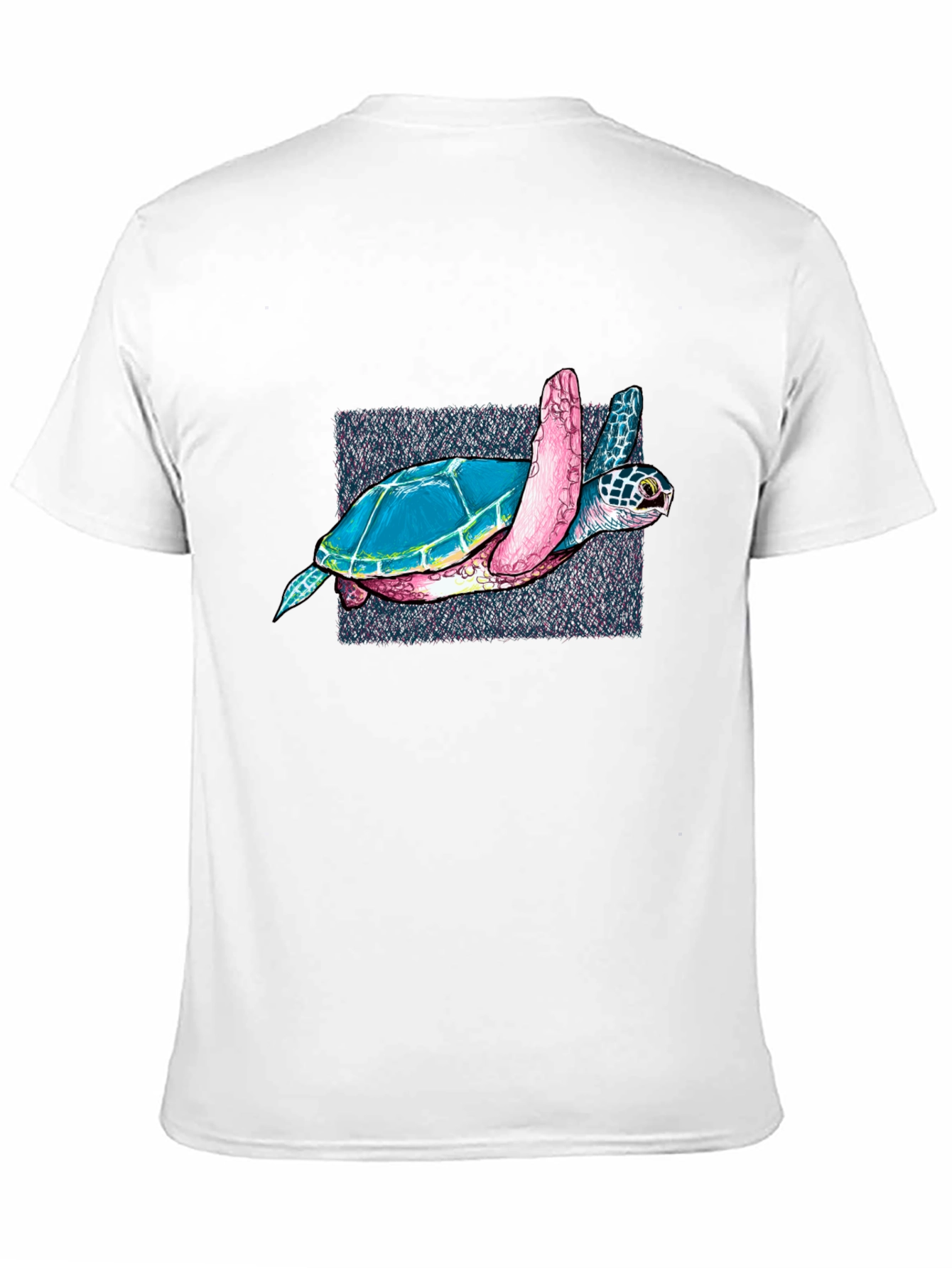 Sea Turtle Graphic Black T-Shirt