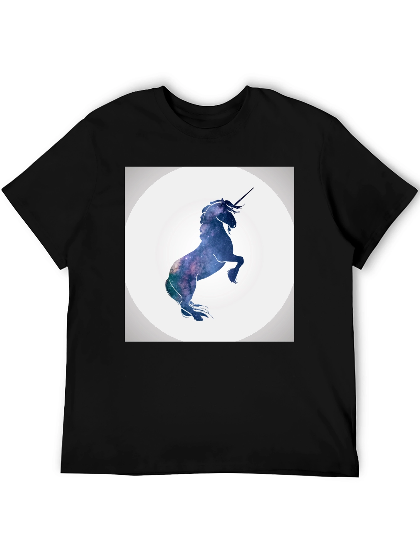 Cosmic Unicorn T-Shirt - Galaxy Design