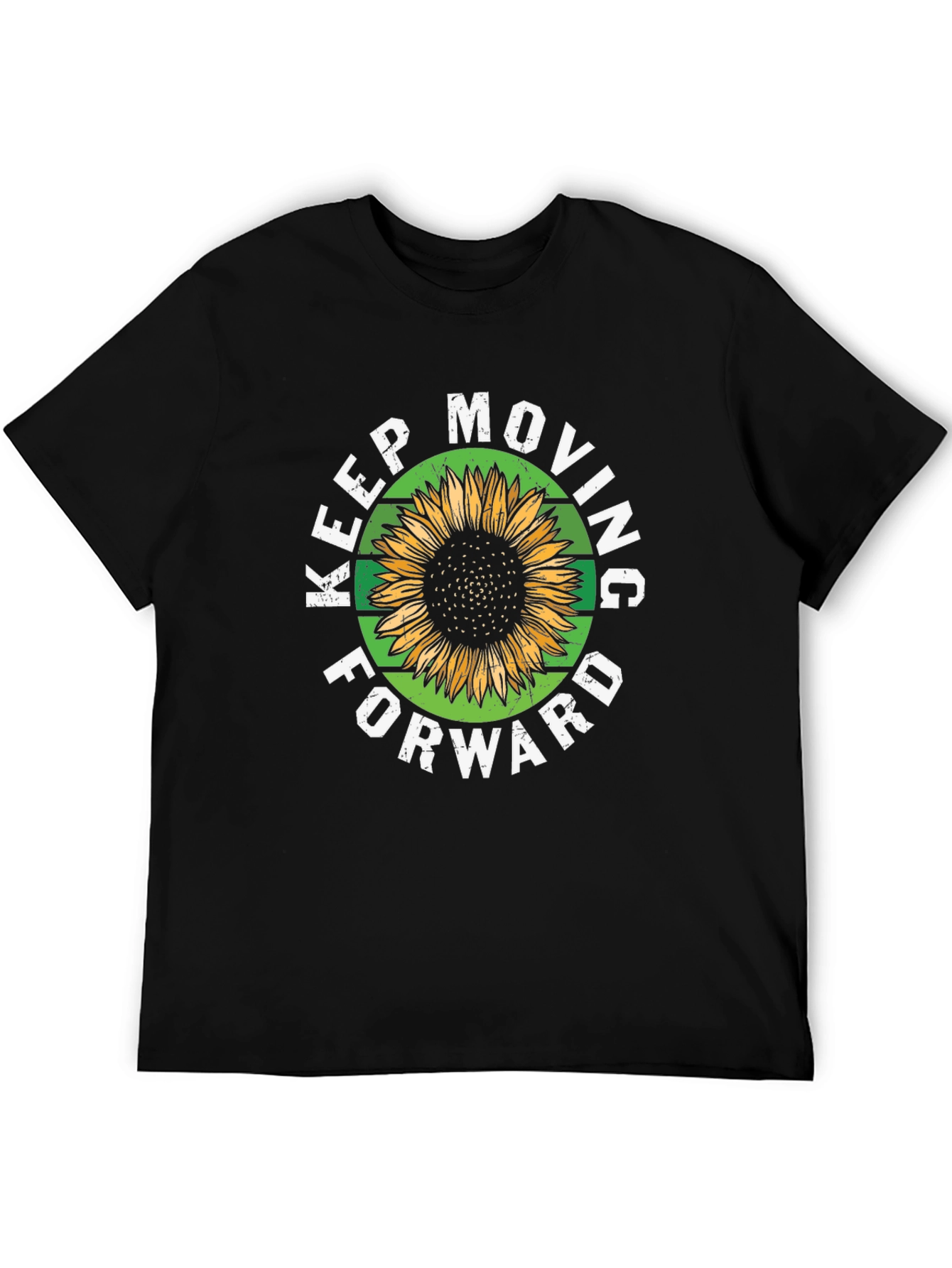 Keep Moving Forward Sunflower Graphic Tee