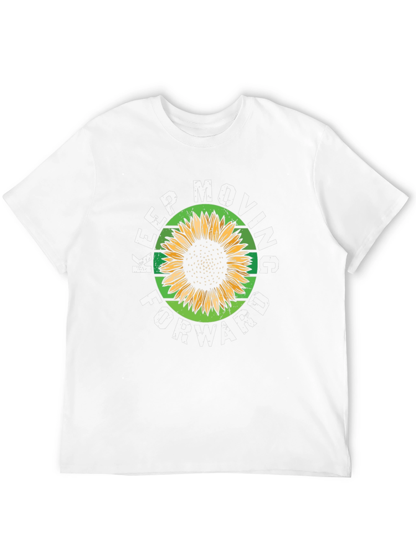 Keep Moving Forward Sunflower Graphic Tee