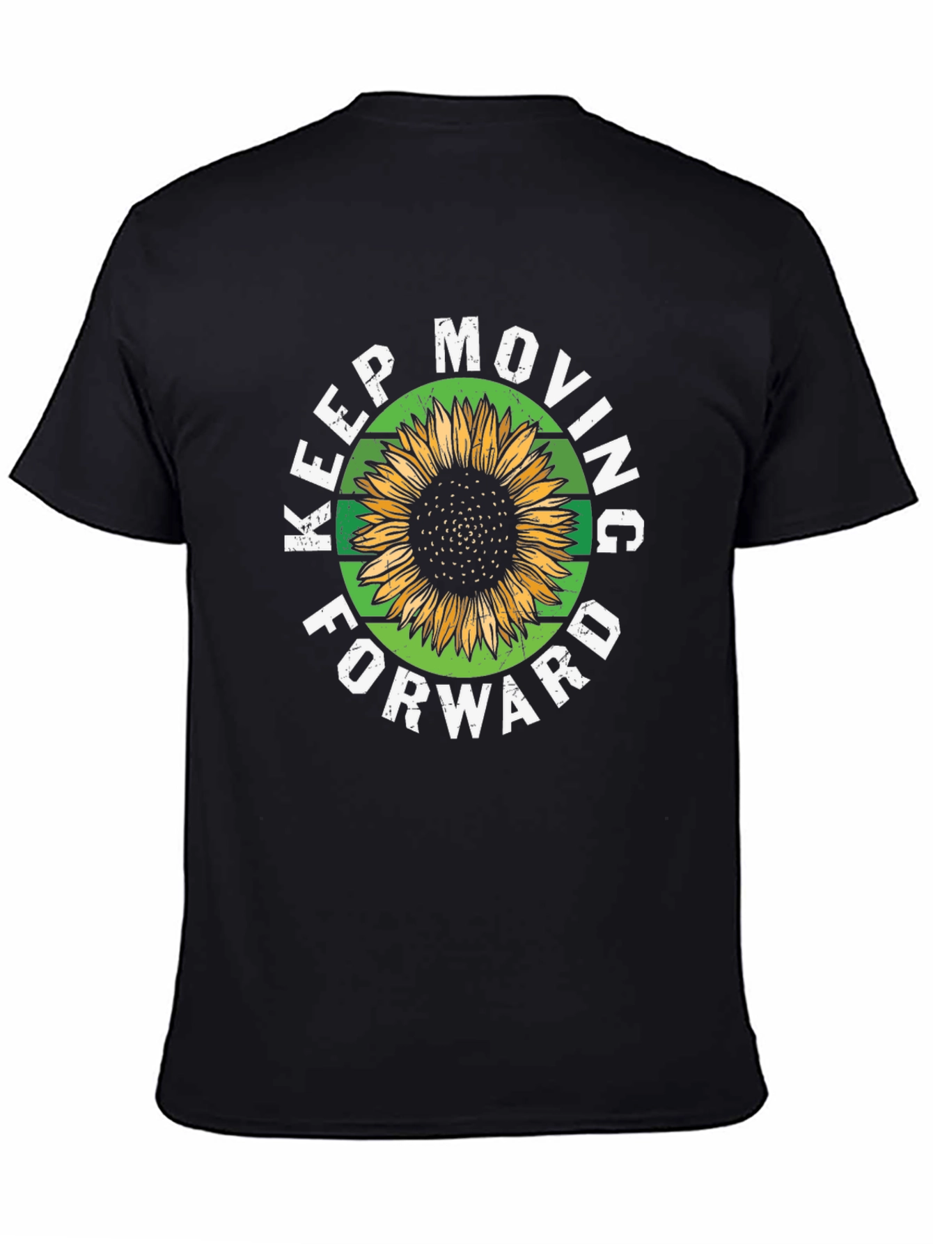 Keep Moving Forward Sunflower Graphic Tee