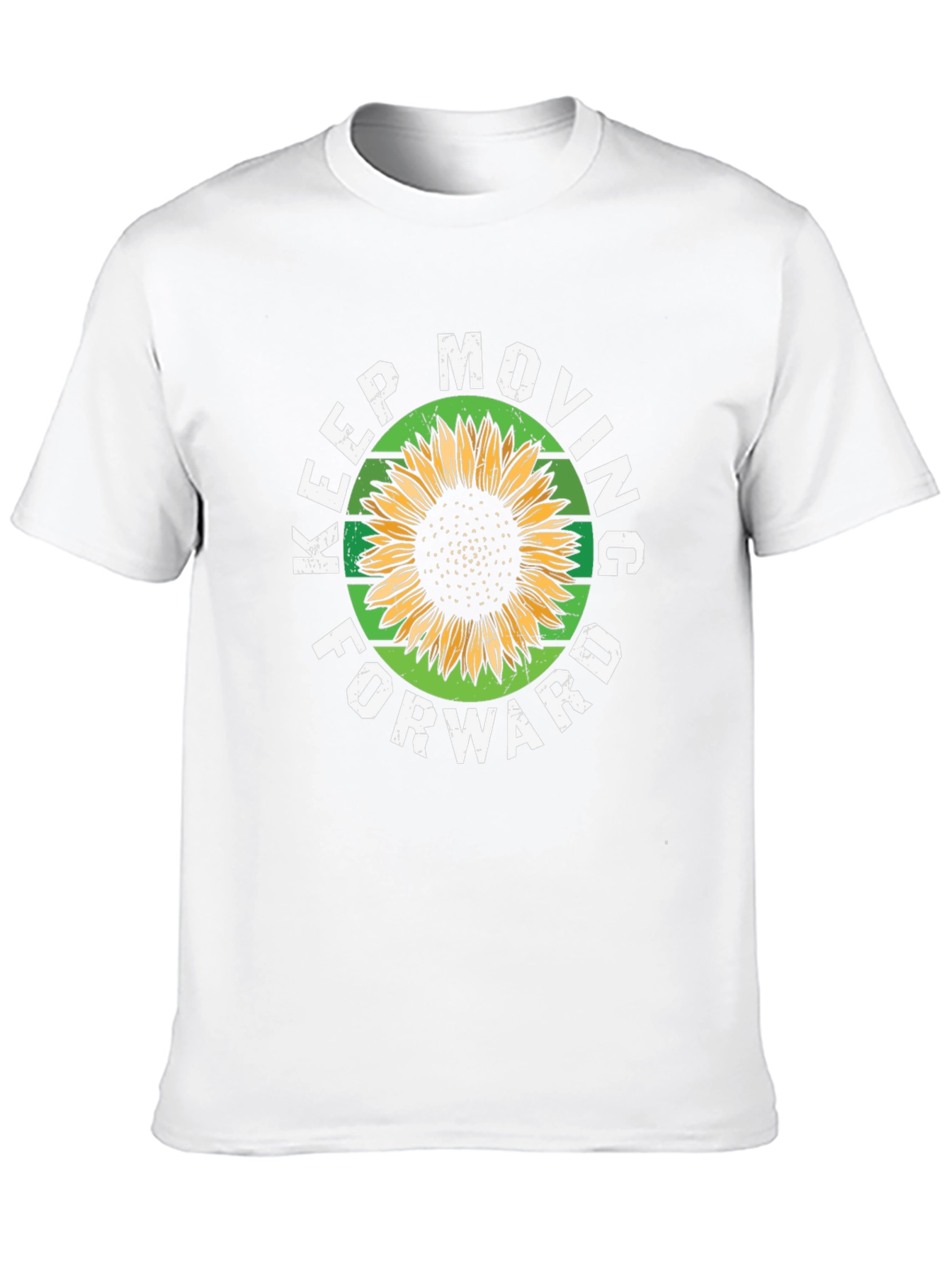 Keep Moving Forward Sunflower Graphic Tee