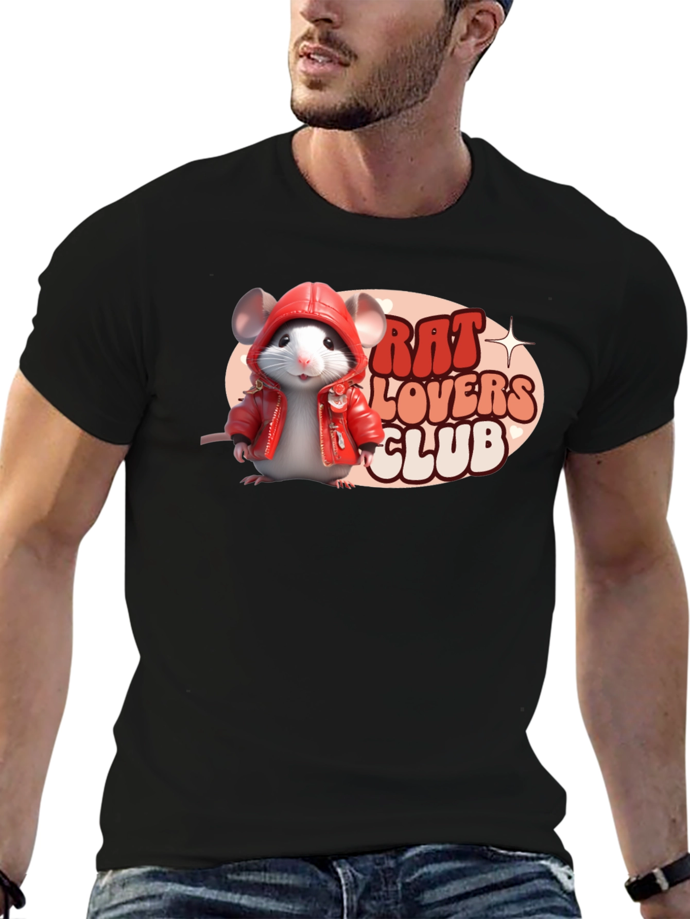 Rat Lovers Club Graphic Tee