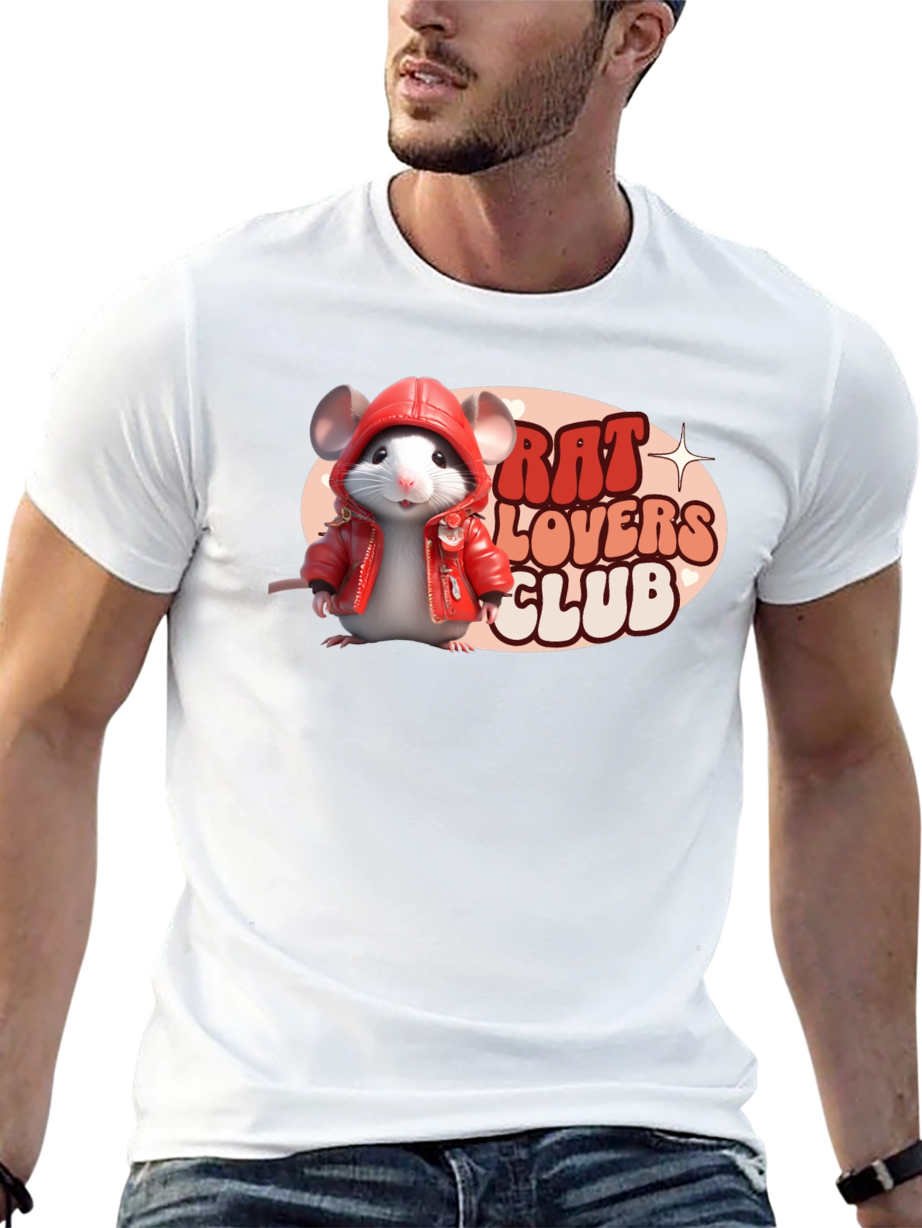 Rat Lovers Club Graphic Tee