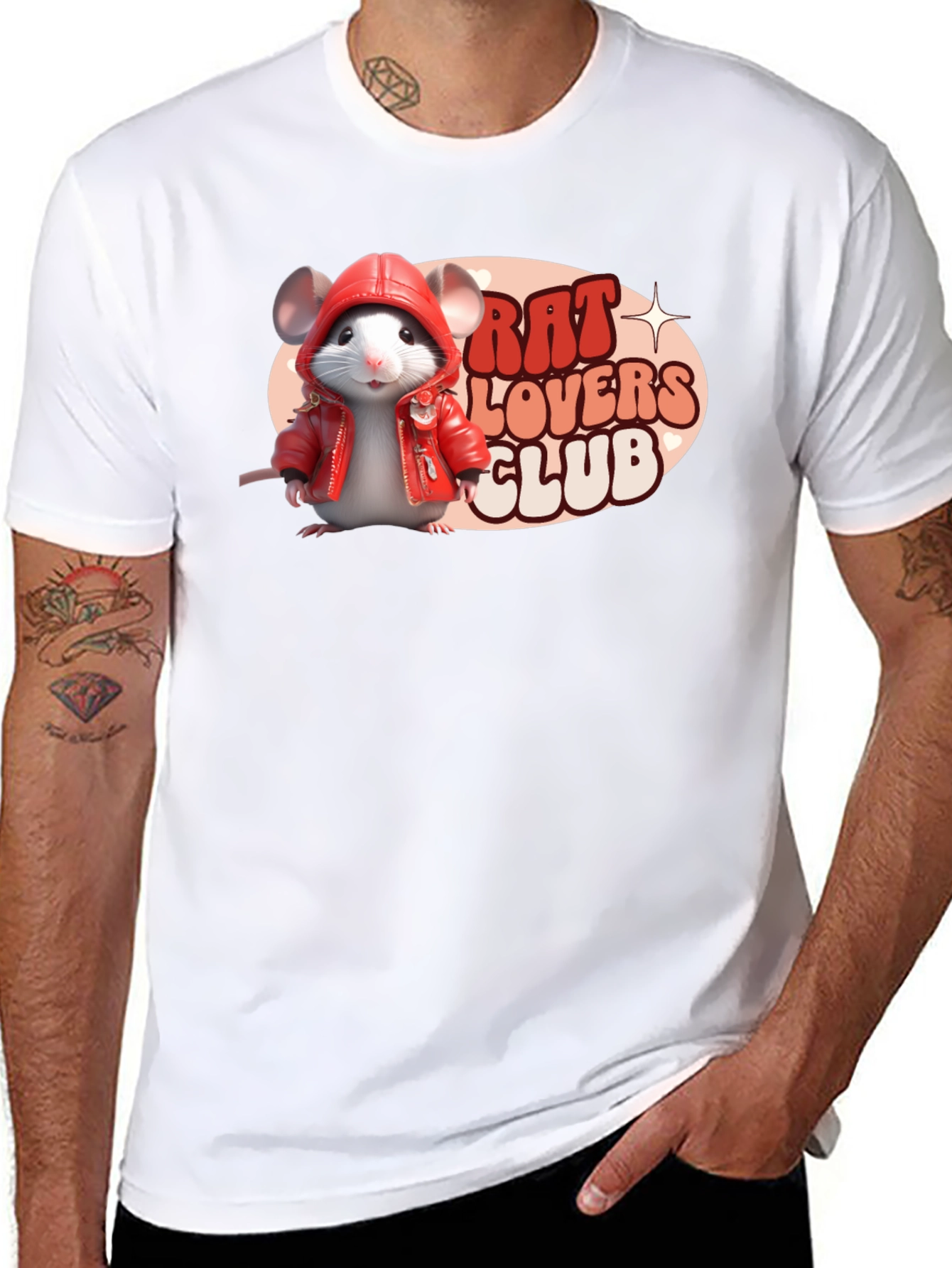 Rat Lovers Club Graphic Tee