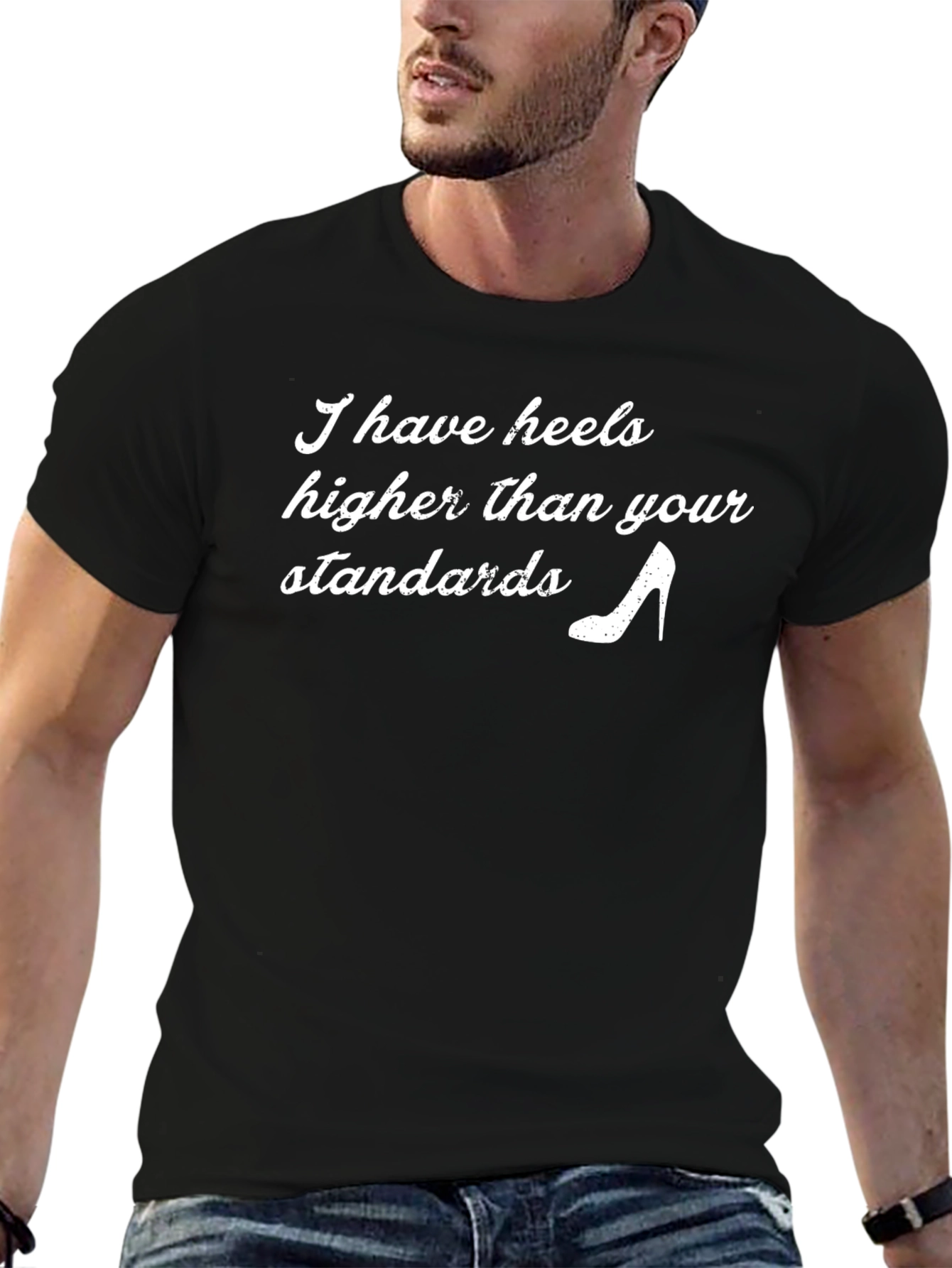 Heels Higher Than Standards Graphic Tee