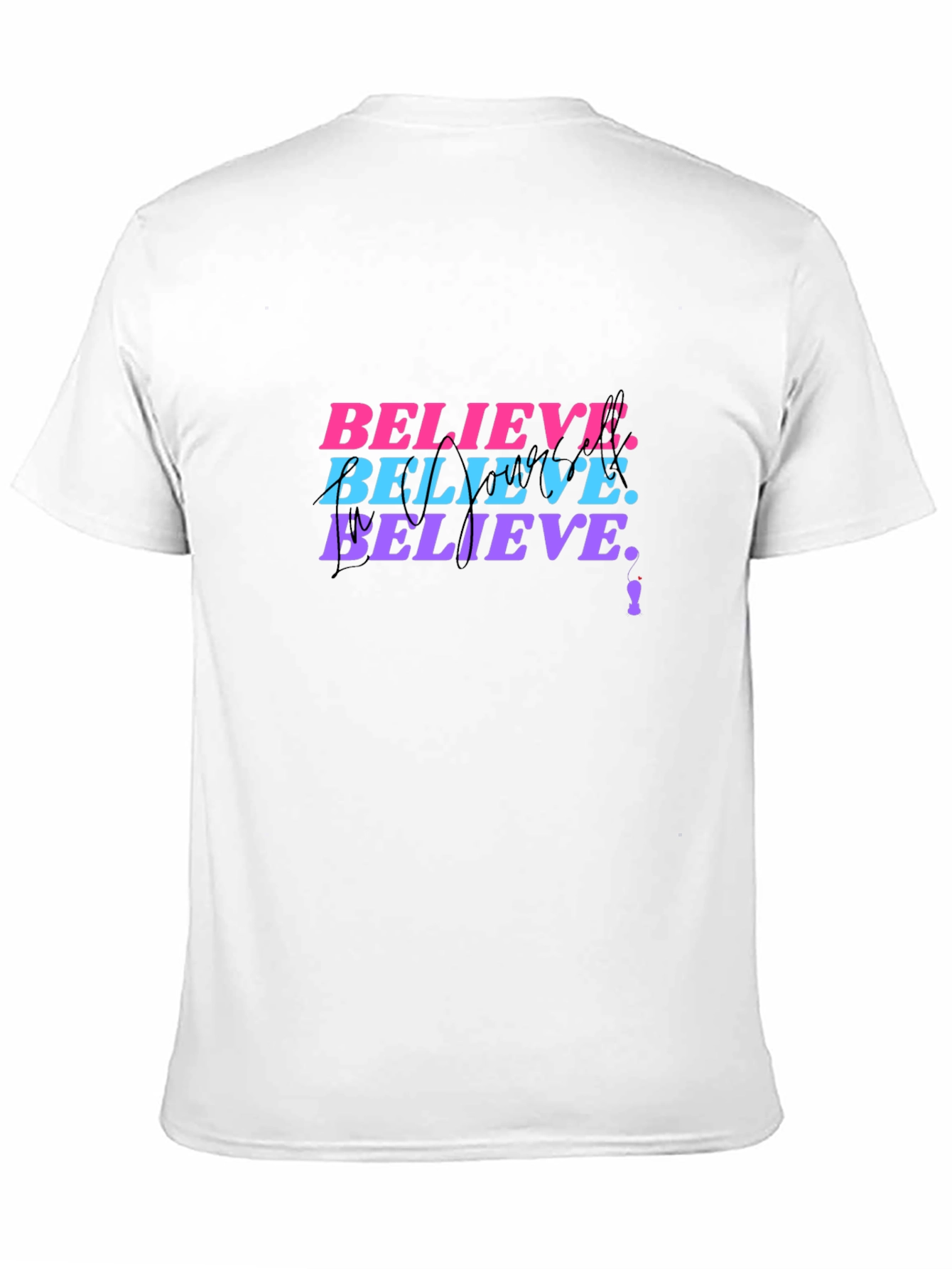 Believe Graphic Print T-Shirt