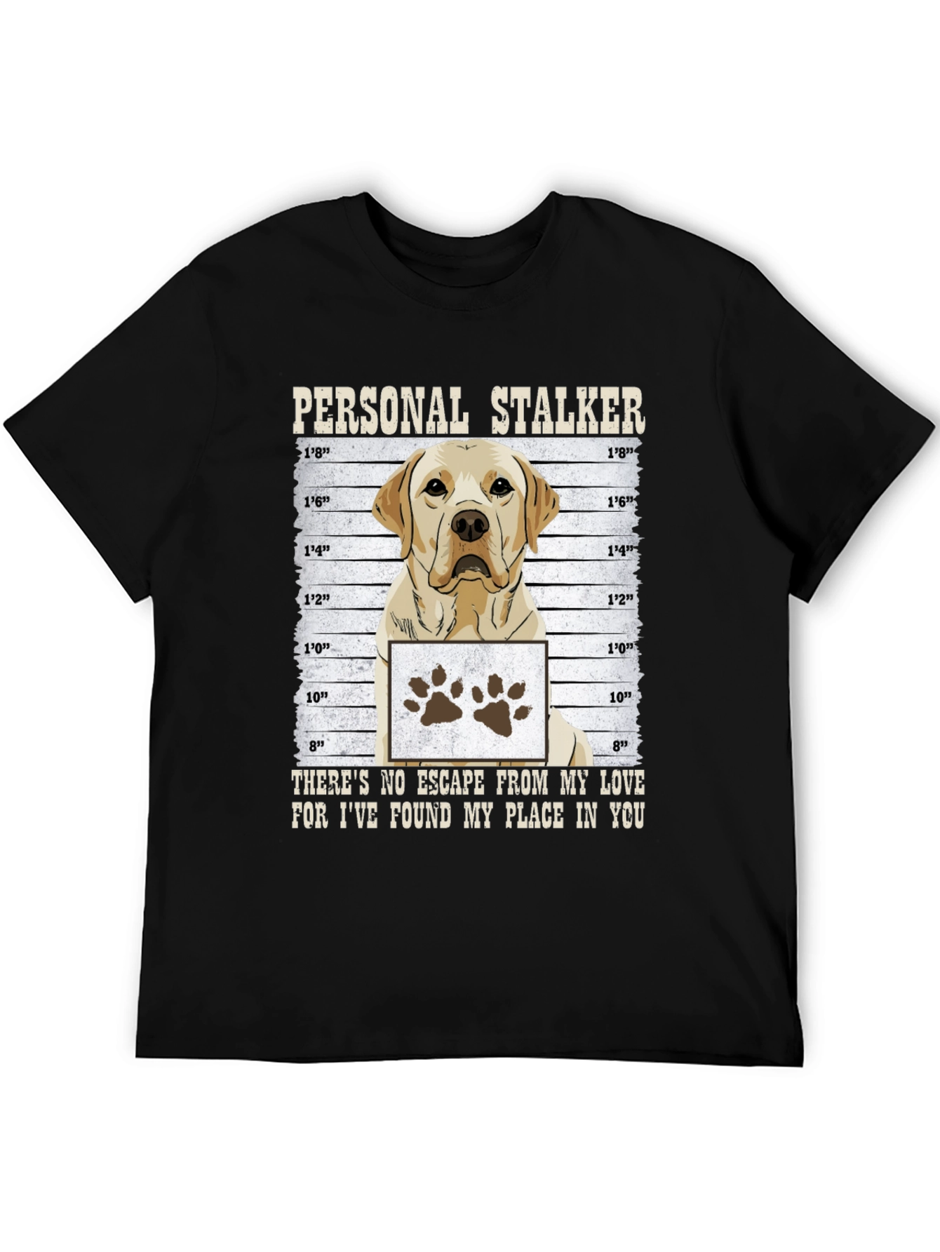 Personal Stalker Dog T-Shirt