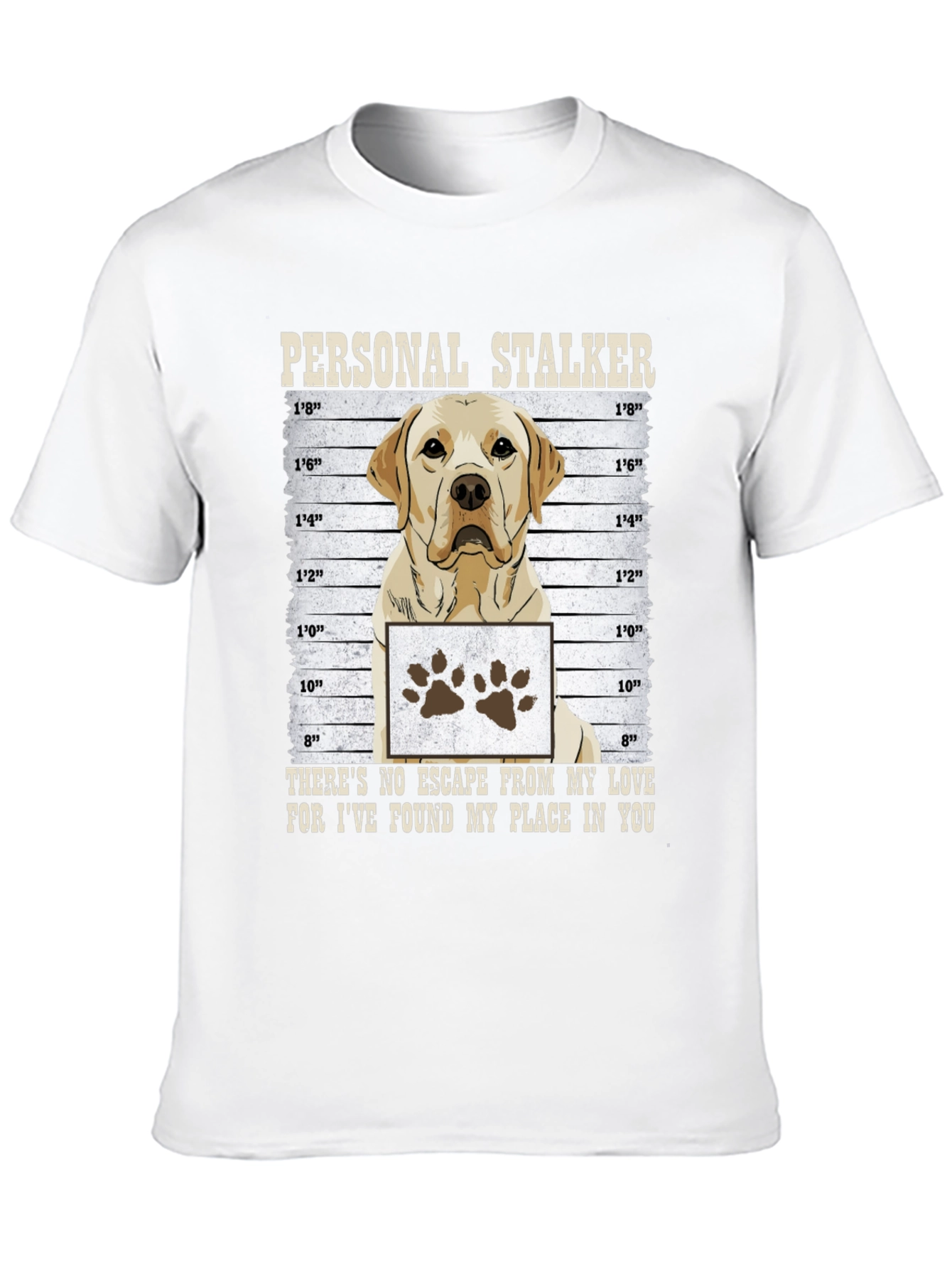 Personal Stalker Dog T-Shirt