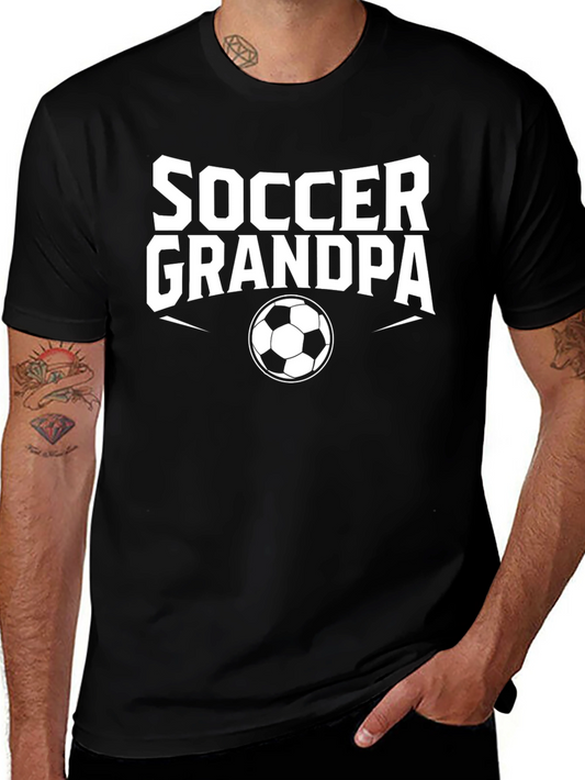 Soccer Grandpa Graphic T-Shirt